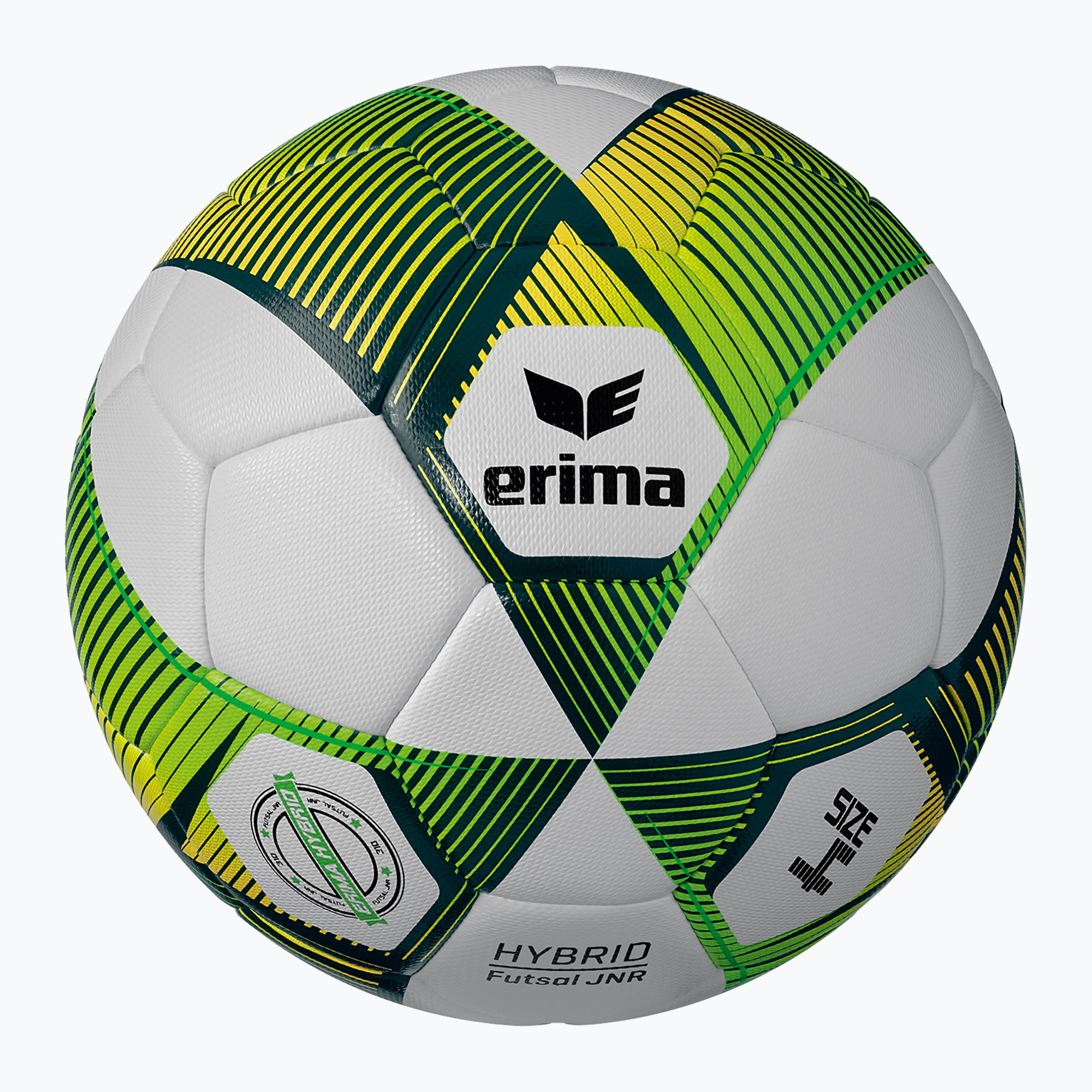 Piłka do piłki nożnej ERIMA Hybrid Futsal green/yellow rozmiar 4 
