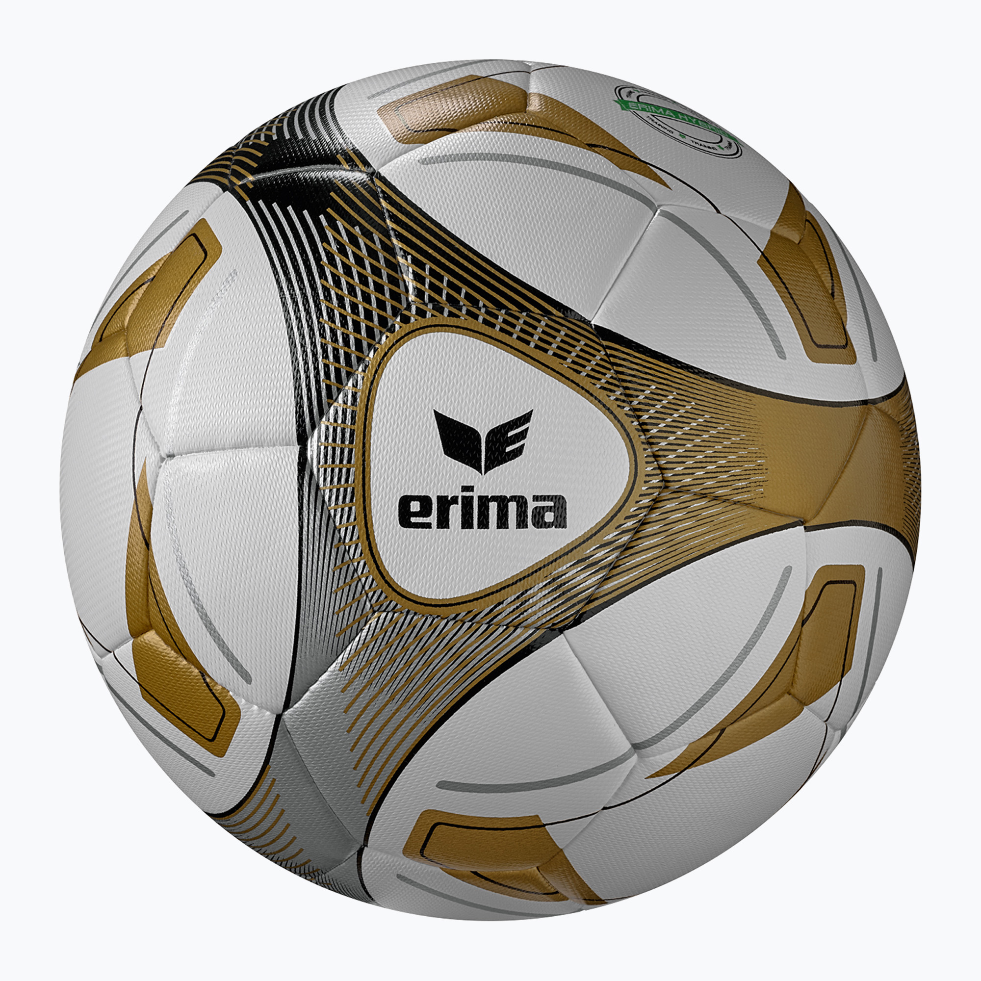 Piłka do piłki nożnej ERIMA Hybrid Training white/gold rozmiar 5 