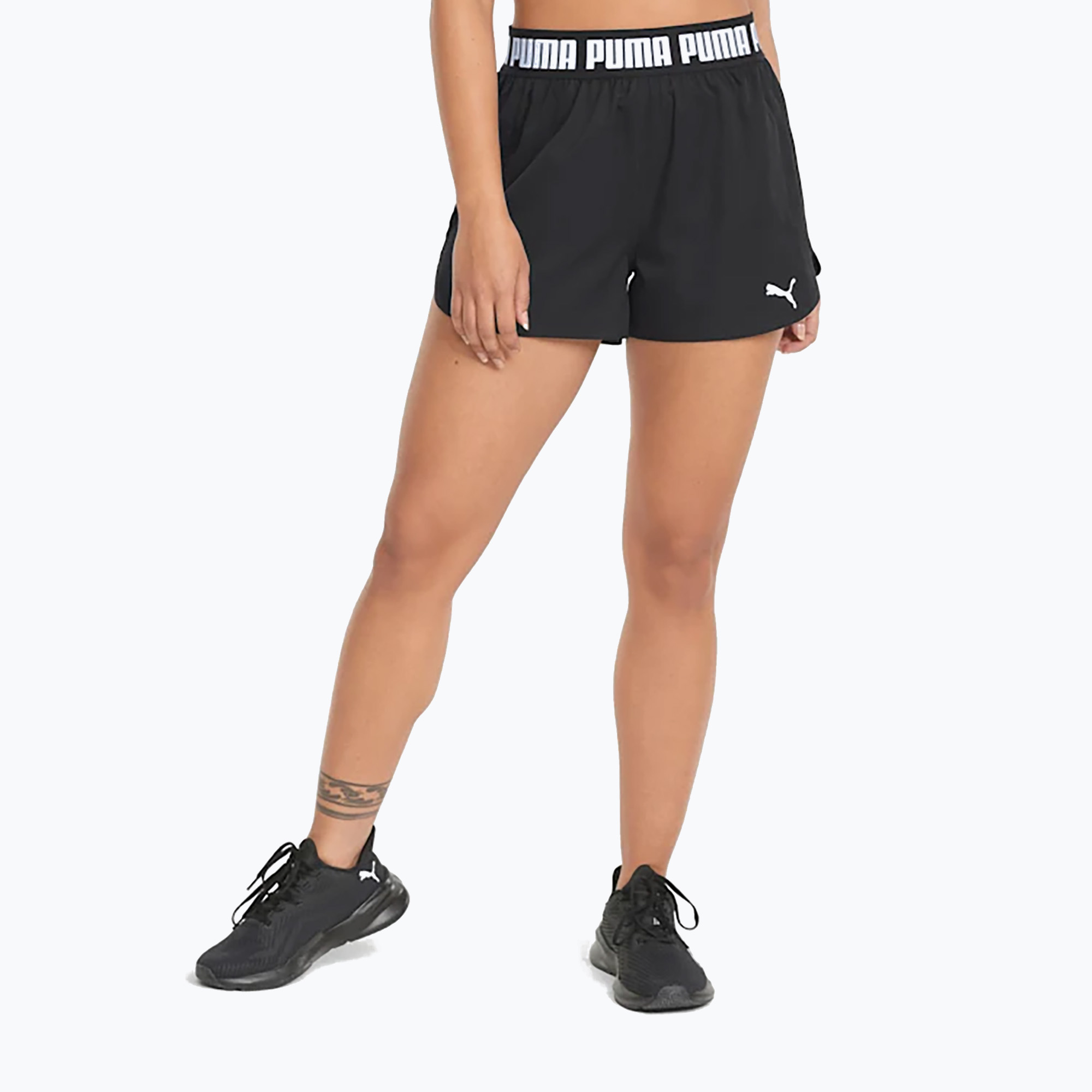 Spodenki damskie PUMA Train Strong Woven 3" puma black | WYSYŁKA W 24H | 30 DNI NA ZWROT