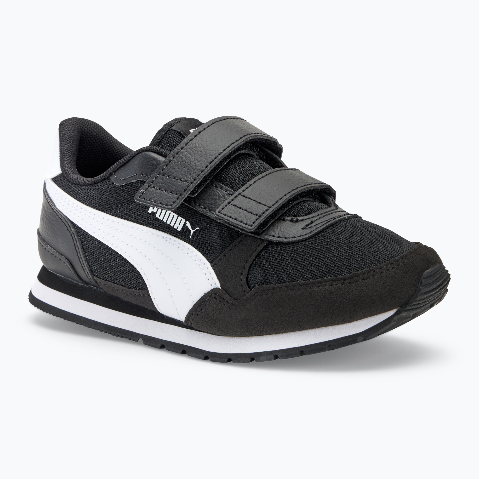 Buty dziecięce PUMA ST Runner v3 Mesh V PS puma black/puma white | WYSYŁKA W 24H | 30 DNI NA ZWROT