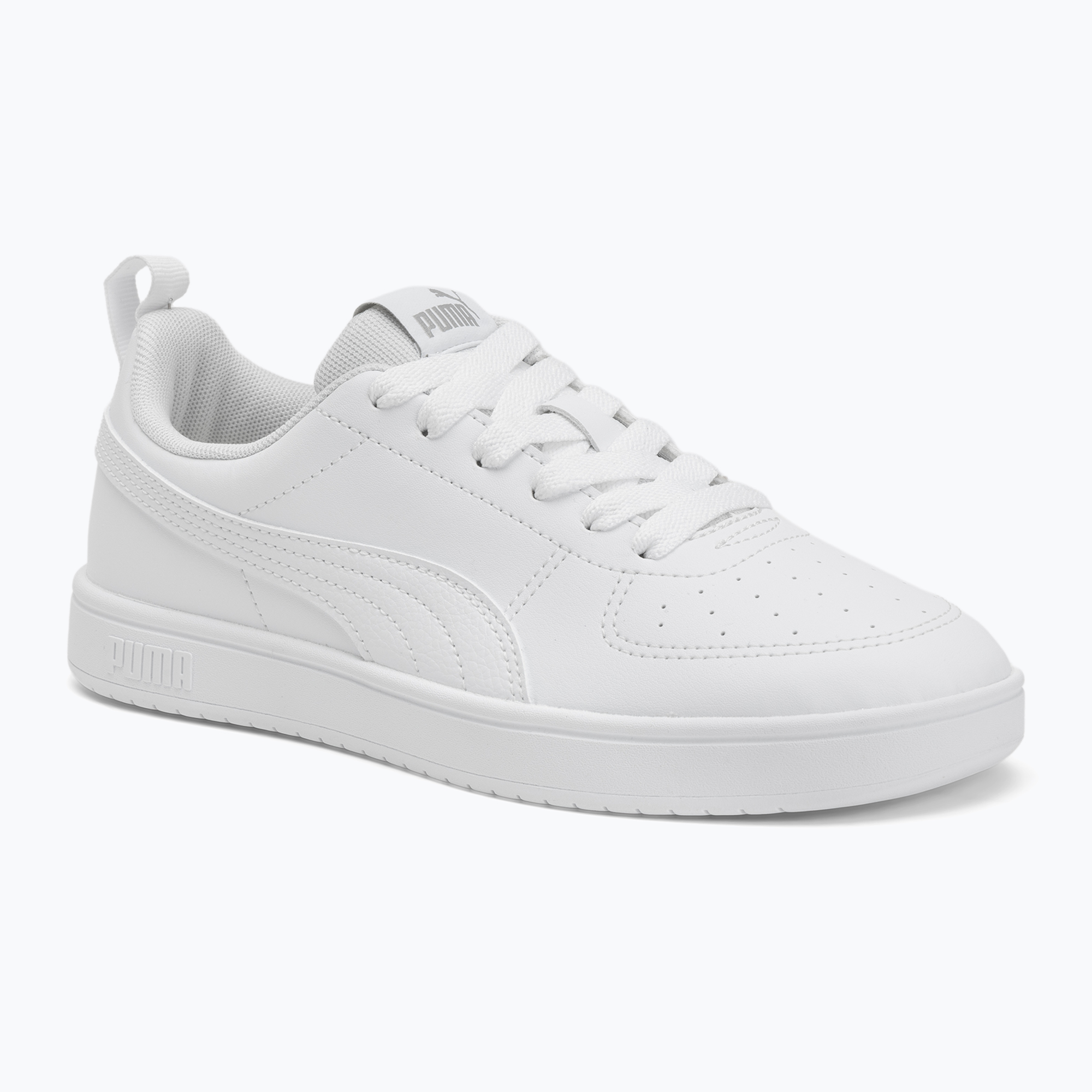 Buty juniorskie PUMA Rickie Jr puma white/puma white/glacier gray 