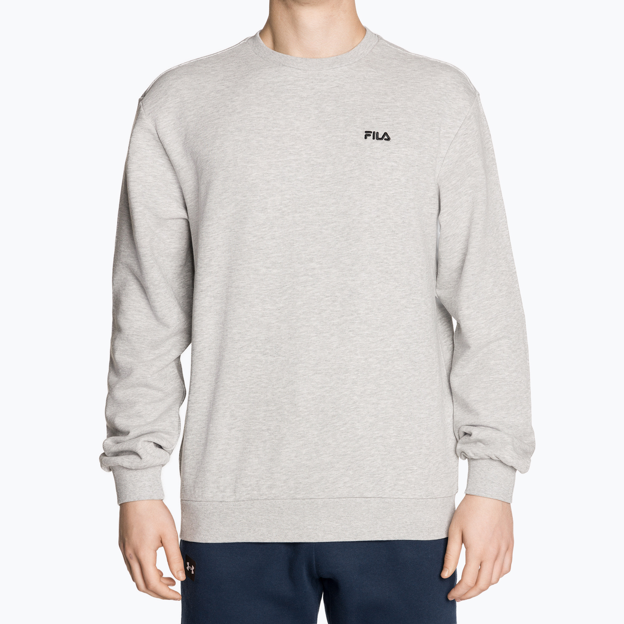 Bluza męska FILA Brustem Crew Sweat light grey melange | WYSYŁKA W 24H | 30 DNI NA ZWROT