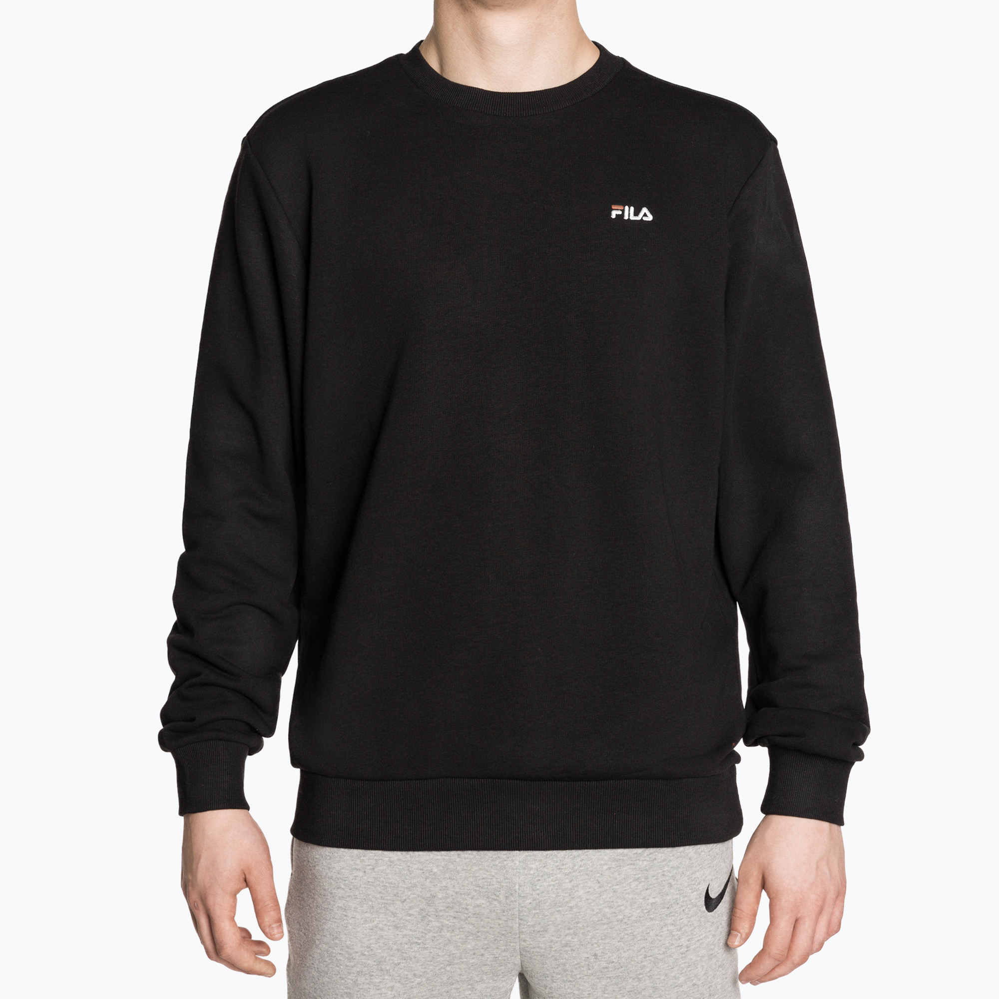 Bluza męska FILA Brustem Crew Sweat black | WYSYŁKA W 24H | 30 DNI NA ZWROT