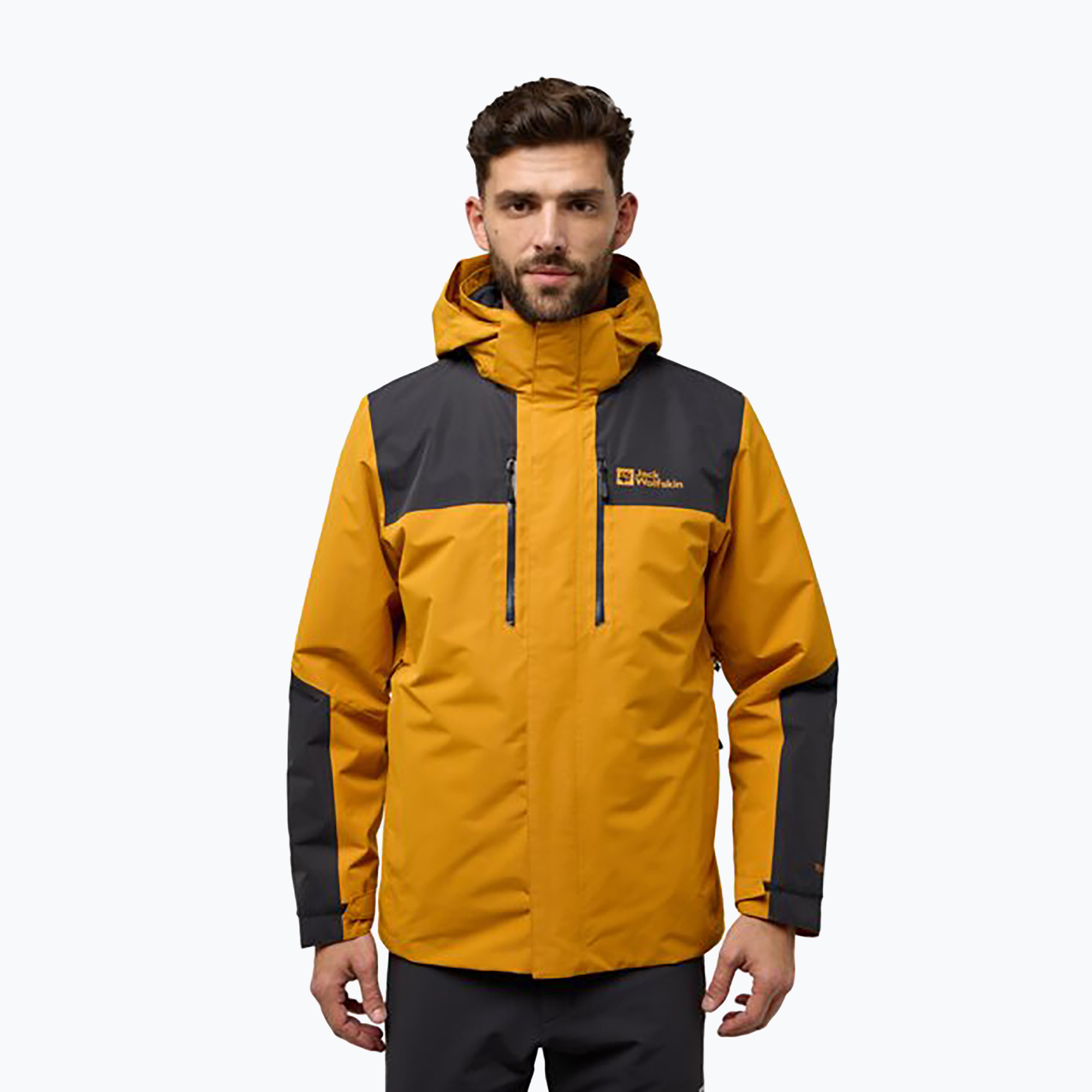 Kurtka 3w1 męska Jack Wolfskin Jasper 3In1 safflower | WYSYŁKA W 24H | 30 DNI NA ZWROT