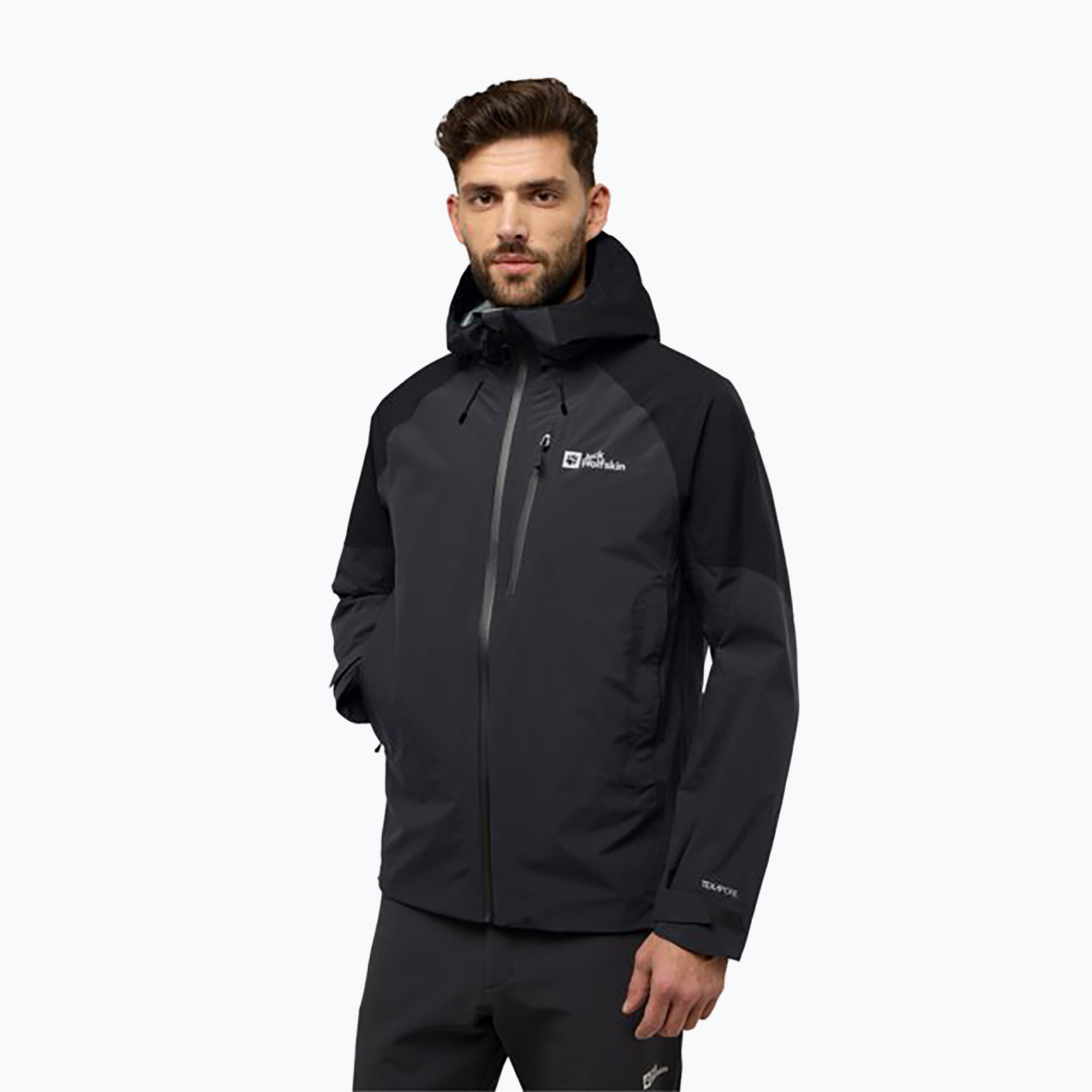 Kurtka przeciwdeszczowa Jack Wolfskin Eagle Peak 2L phantom | WYSYŁKA W 24H | 30 DNI NA ZWROT