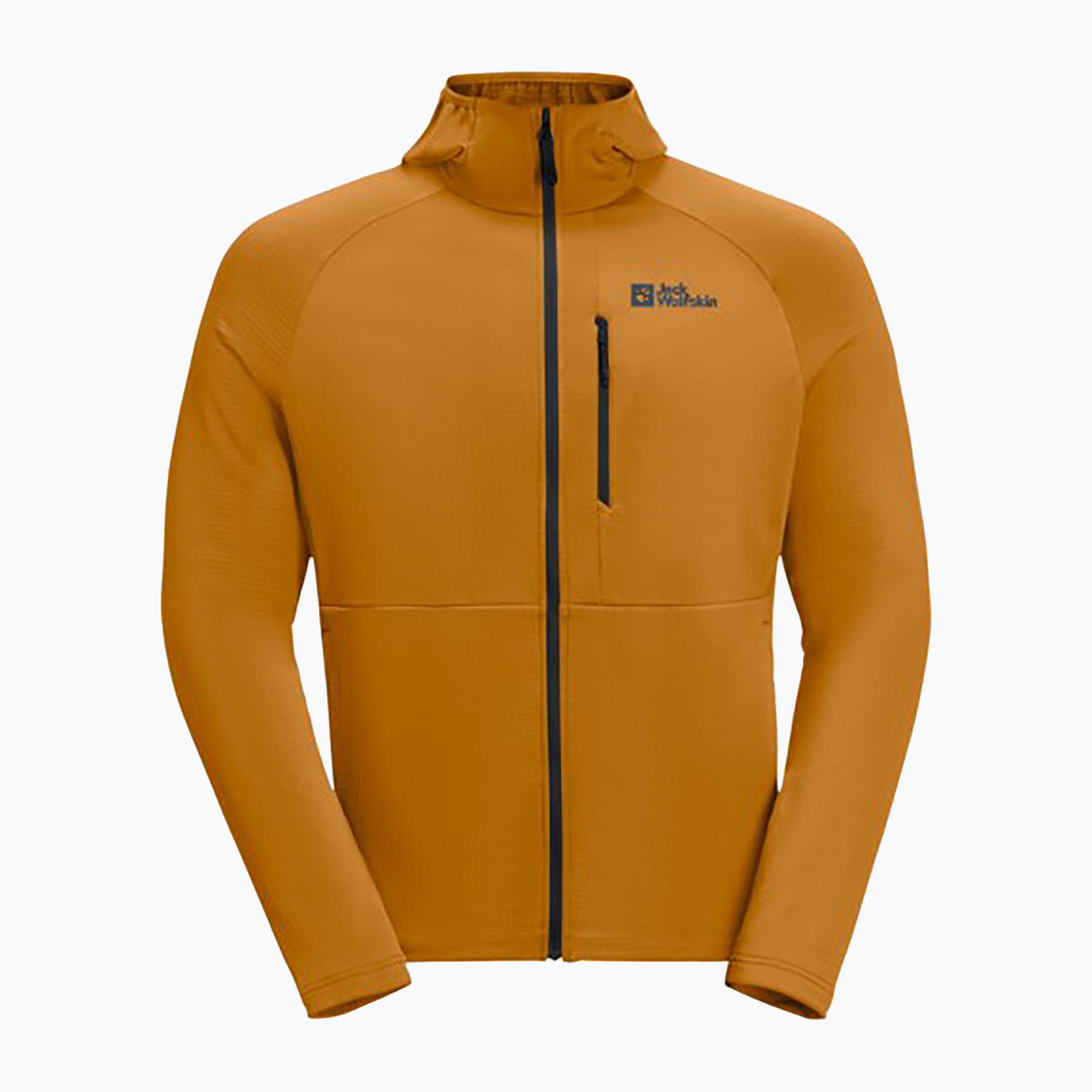 Bluza polarowa męska Jack Wolfskin Kolbenberg Hooded Fz safflower | WYSYŁKA W 24H | 30 DNI NA ZWROT