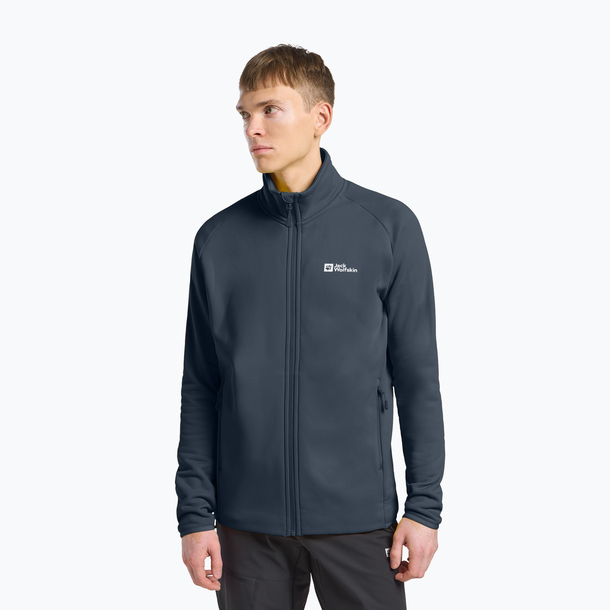 Bluza męska Jack Wolfskin Baiselberg Fz midnight sky | WYSYŁKA W 24H | 30 DNI NA ZWROT