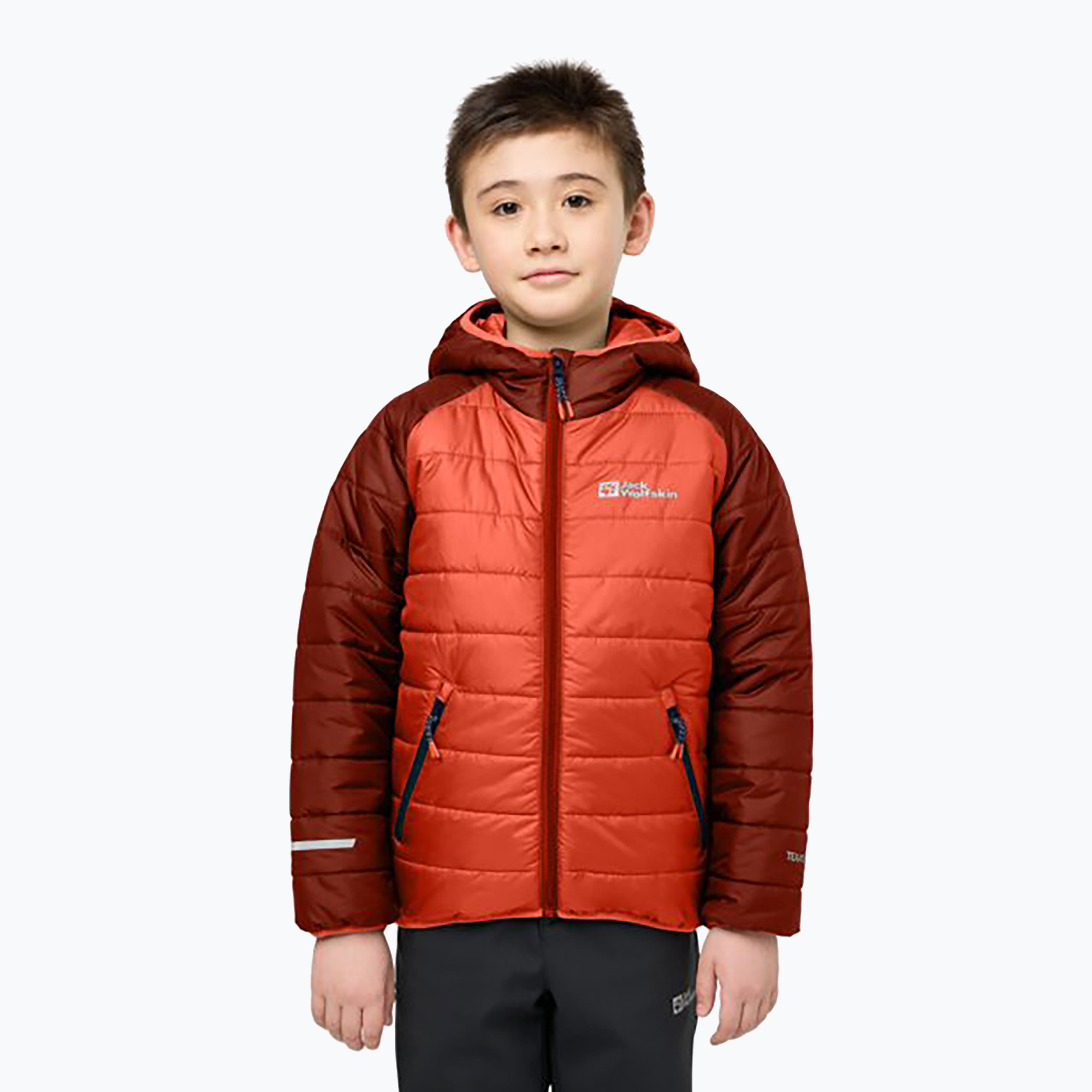 Kurtka dziecięca Jack Wolfskin Zenon coral orange | WYSYŁKA W 24H | 30 DNI NA ZWROT