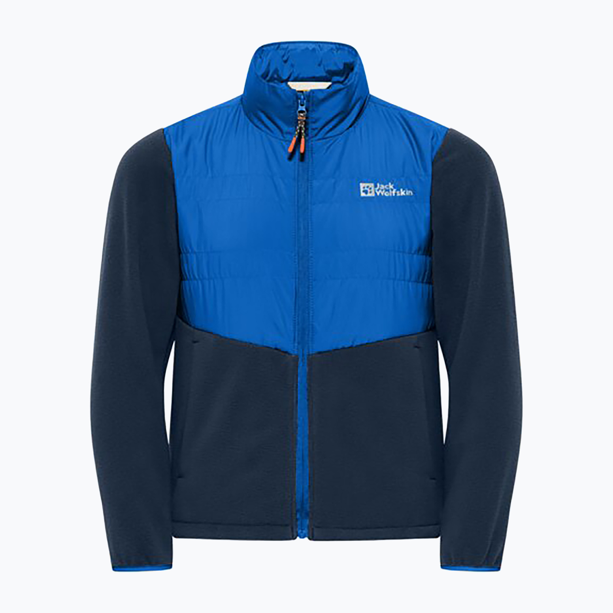 Kurtka hybrydowa dziecięca Jack Wolfskin Haldor Hybrid crisp cobalt | WYSYŁKA W 24H | 30 DNI NA ZWROT