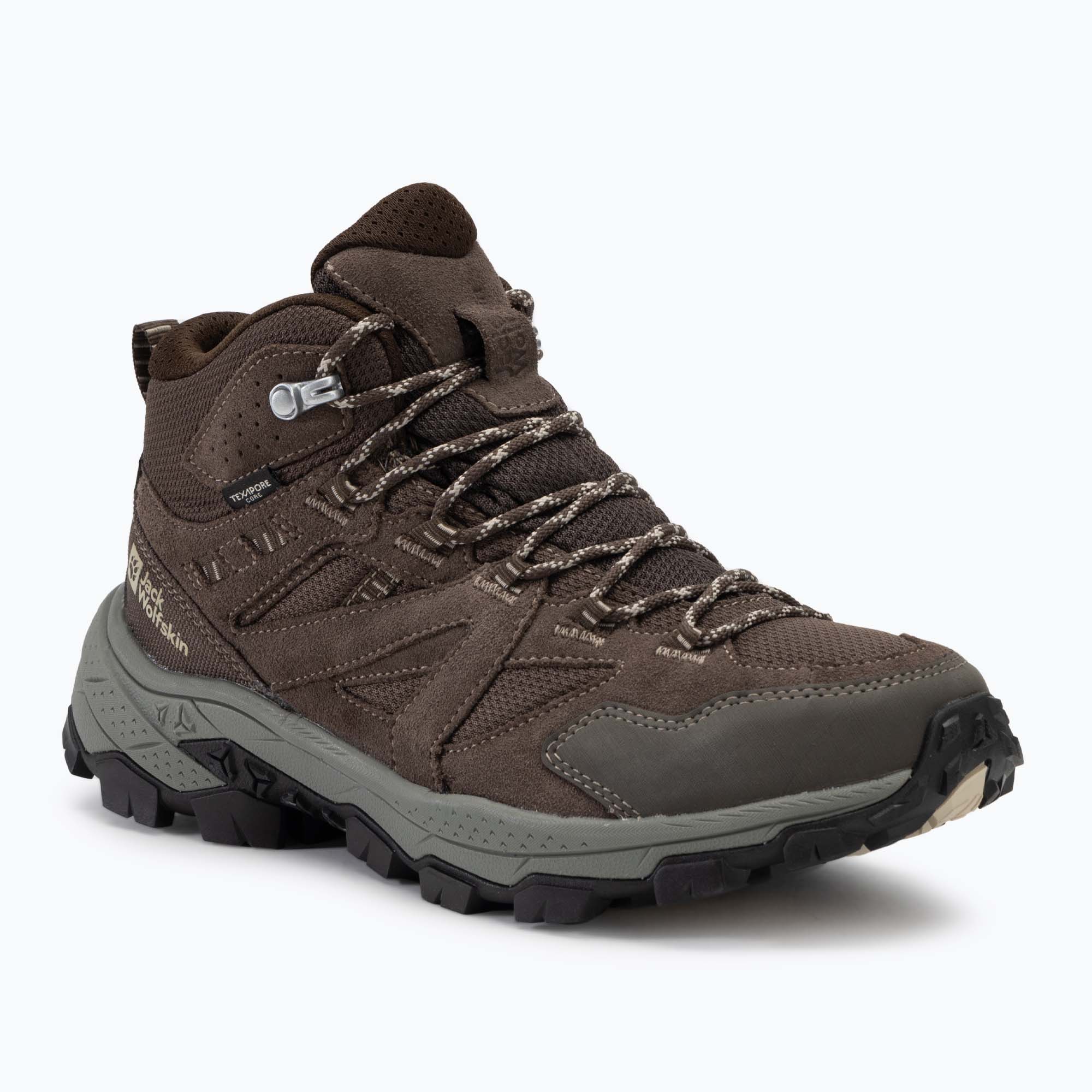 Buty trekkingowe męskie Jack Wolfskin Vojo Tour Texapore Mid cold coffee | WYSYŁKA W 24H | 30 DNI NA ZWROT