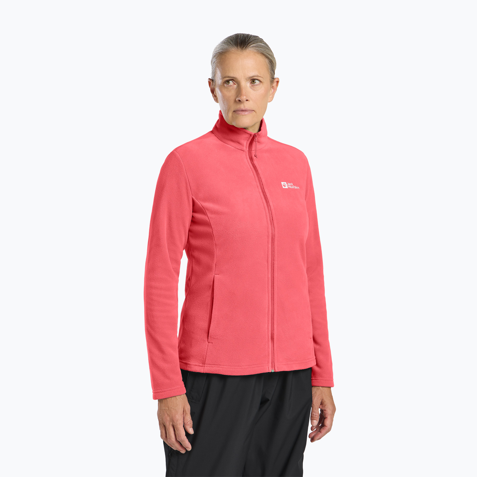 Bluza polarowa damska Jack Wolfskin Taunus Fz sunset coral | WYSYŁKA W 24H | 30 DNI NA ZWROT