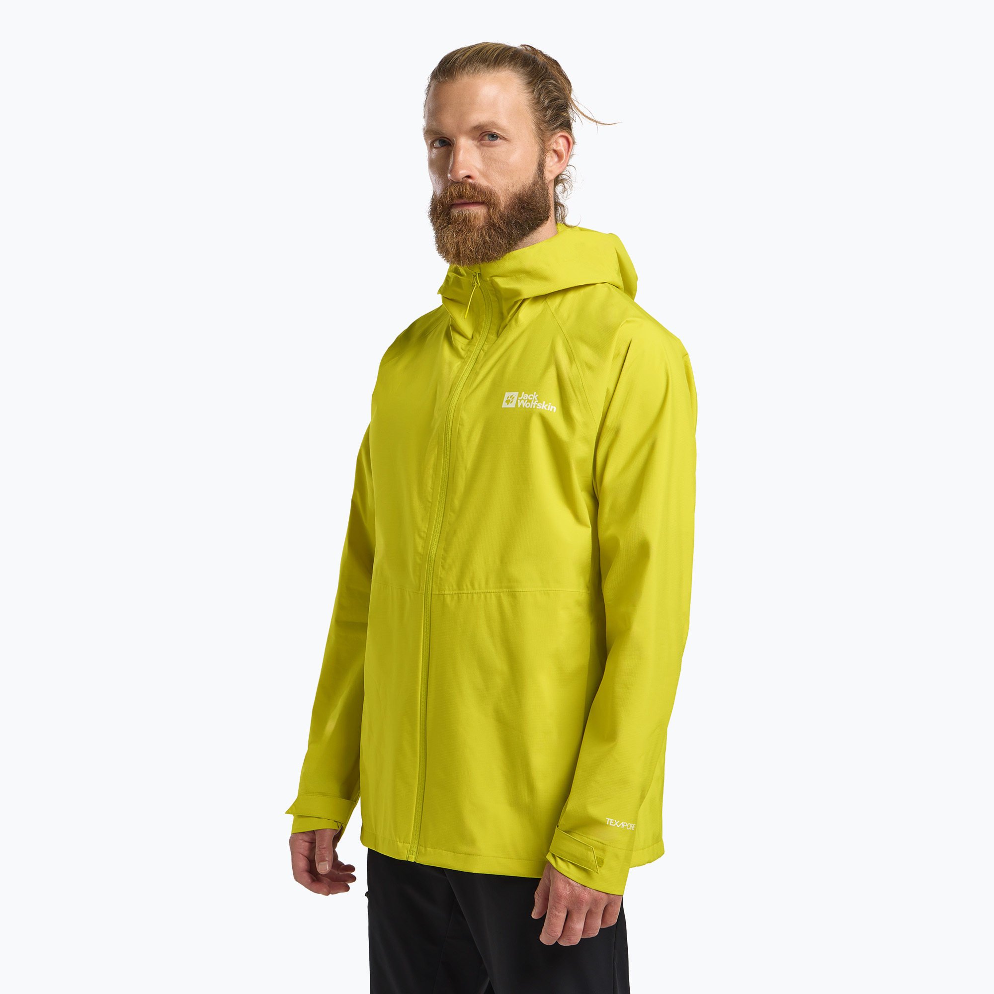 Kurtka przeciwdeszczowa męska Jack Wolfskin Prelight 2.5L LT chartreuse | WYSYŁKA W 24H | 30 DNI NA ZWROT