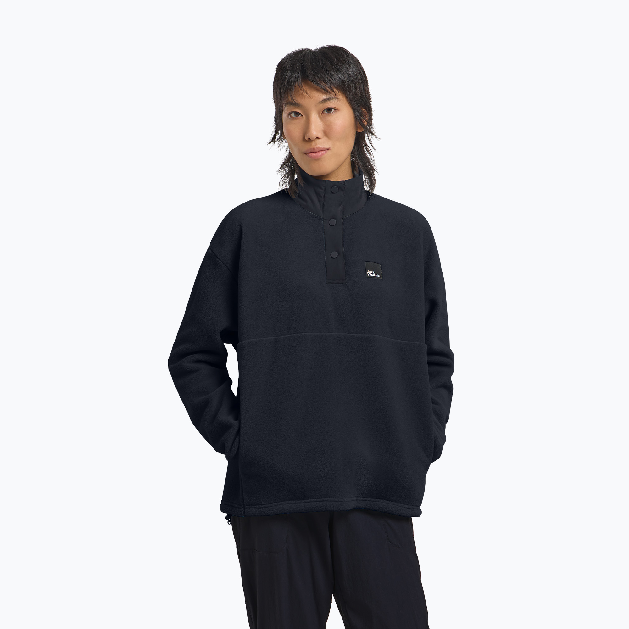 Bluza polarowa damska Jack Wolfskin Sumetro Half Zip dark navy | WYSYŁKA W 24H | 30 DNI NA ZWROT