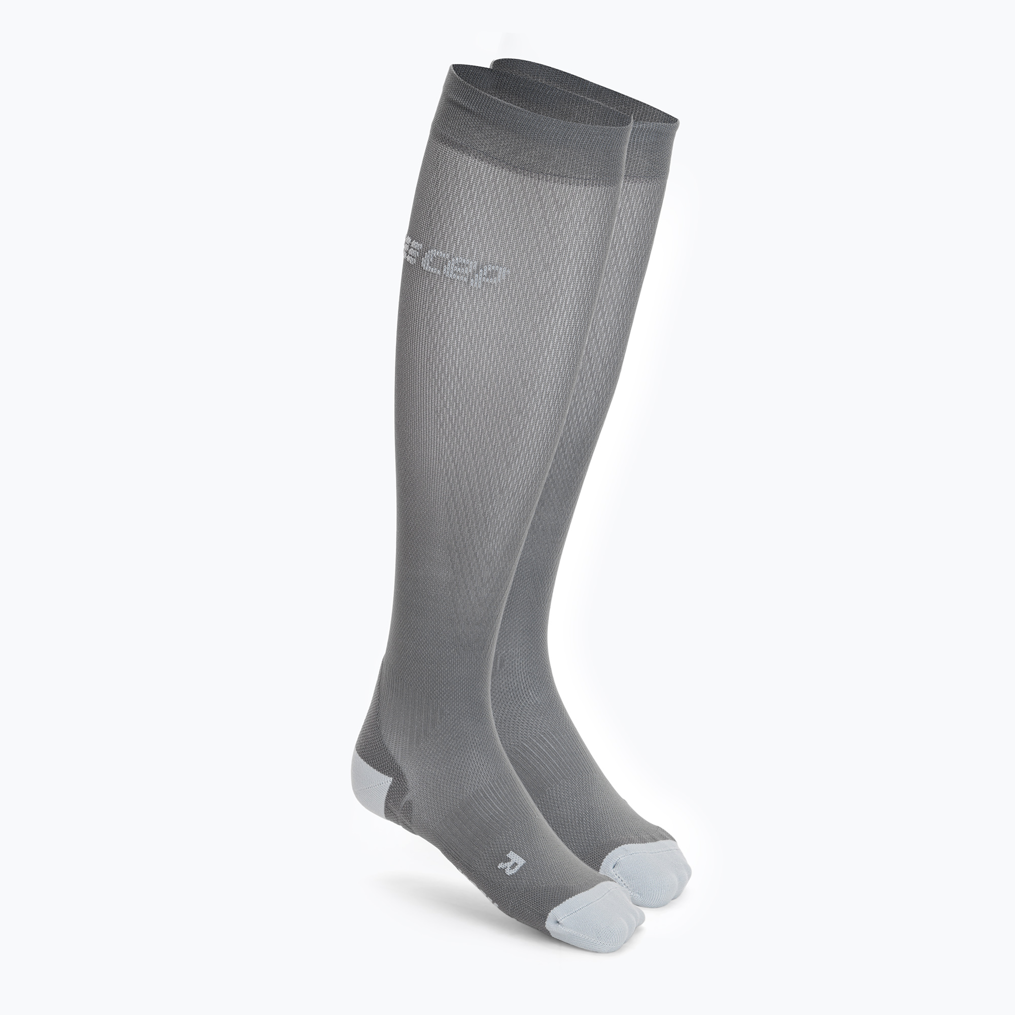 Skarpety kompresyjne do biegania męskie CEP Ultralight grey/light grey | WYSYŁKA W 24H | 30 DNI NA ZWROT
