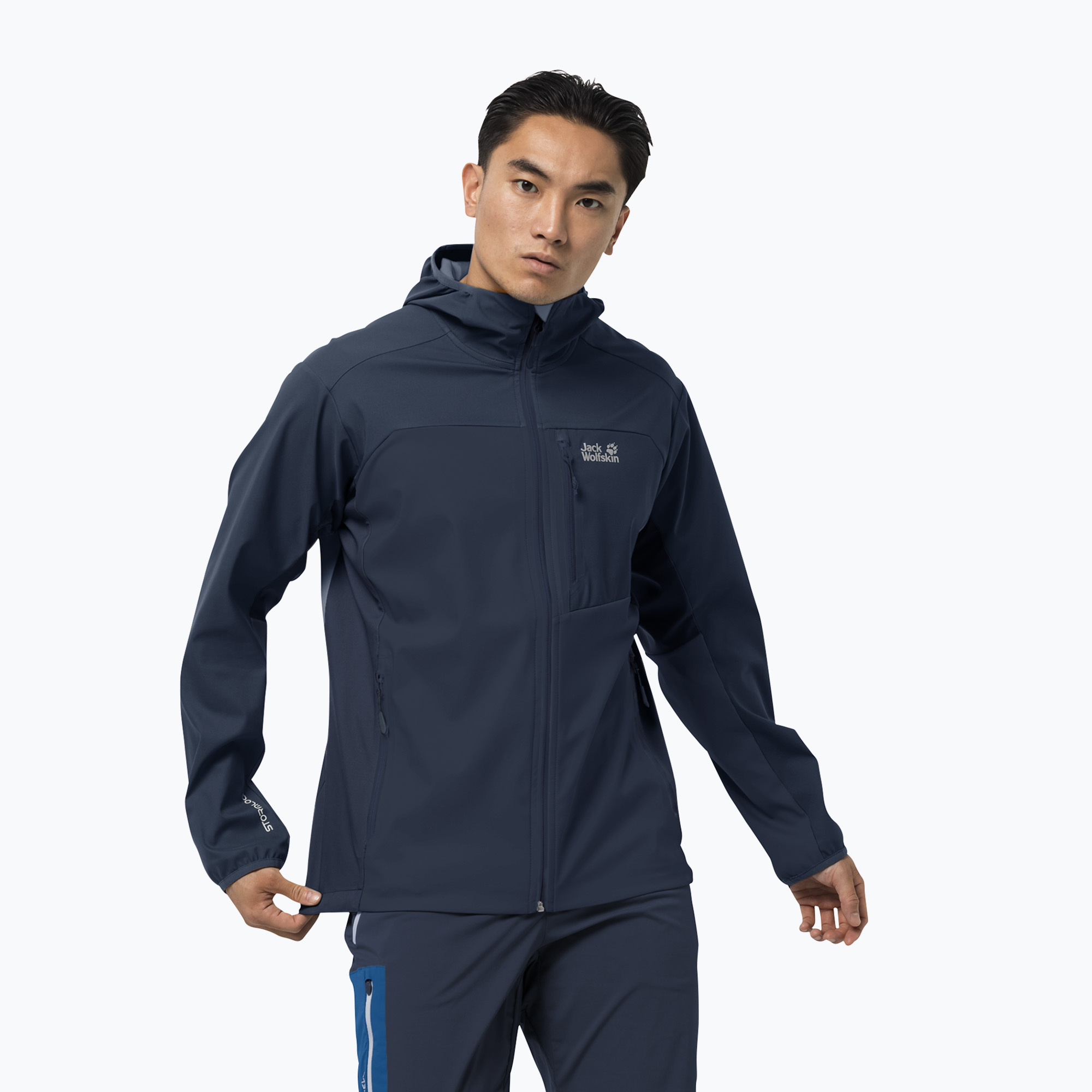 Kurtka softshell męska Jack Wolfskin Eagle Peak Ii Softshell thunder blue | WYSYŁKA W 24H | 30 DNI NA ZWROT