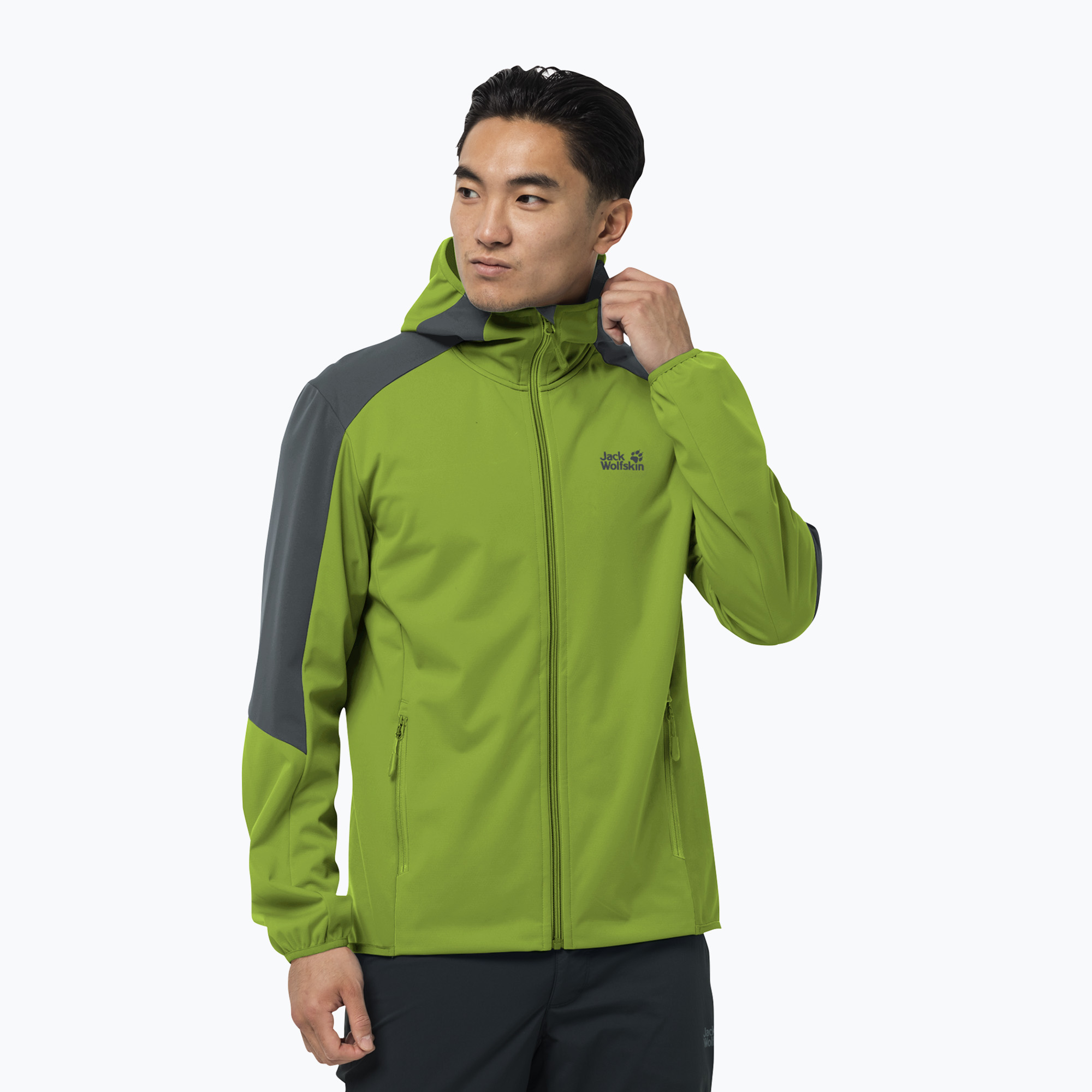 Kurtka softshell męska Jack Wolfskin Go Hike Softshell spring lime | WYSYŁKA W 24H | 30 DNI NA ZWROT