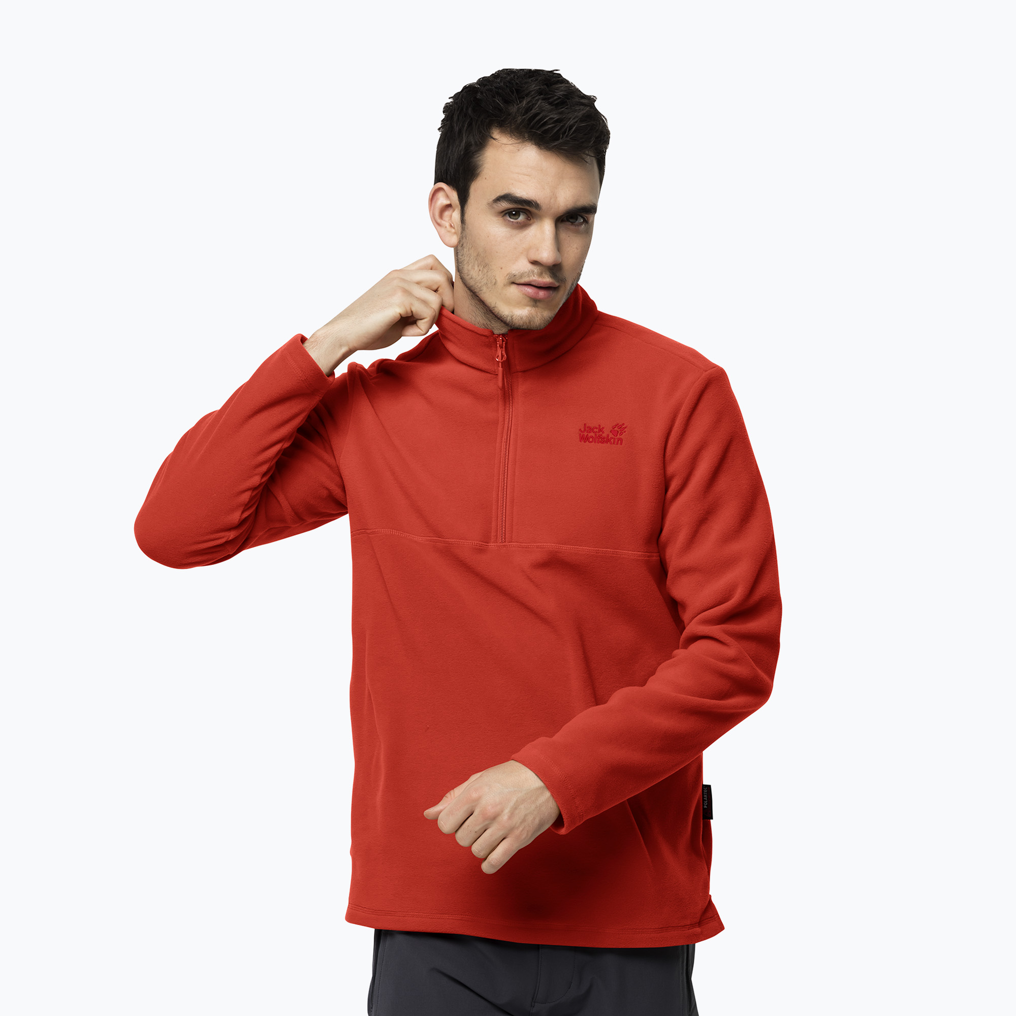 Bluza trekkingowa męska Jack Wolfskin Gecko wild brier | WYSYŁKA W 24H | 30 DNI NA ZWROT