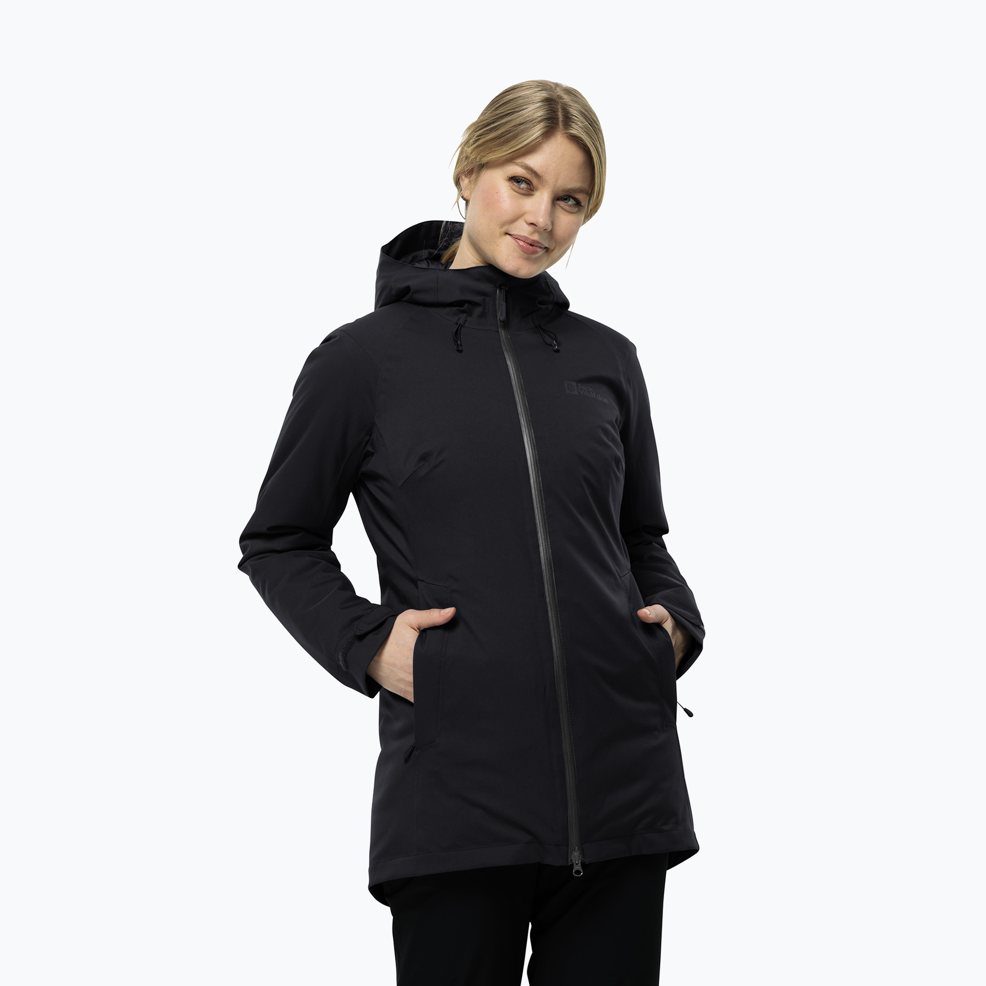 Kurtka zimowa damska Jack Wolfskin Stirnberg Ins black 