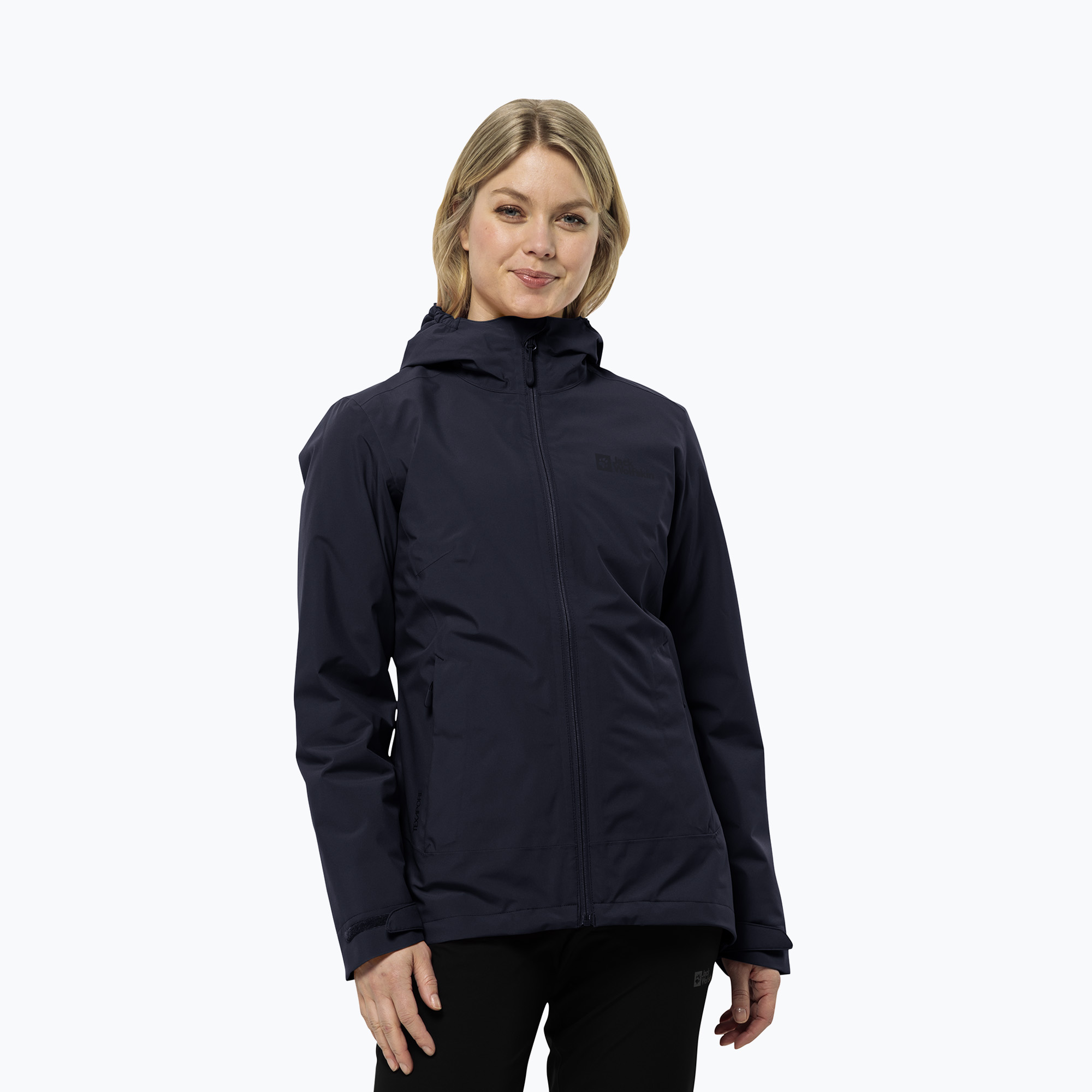 Kurtka 3w1 damska Jack Wolfskin Moonrise 3In1 night blue 