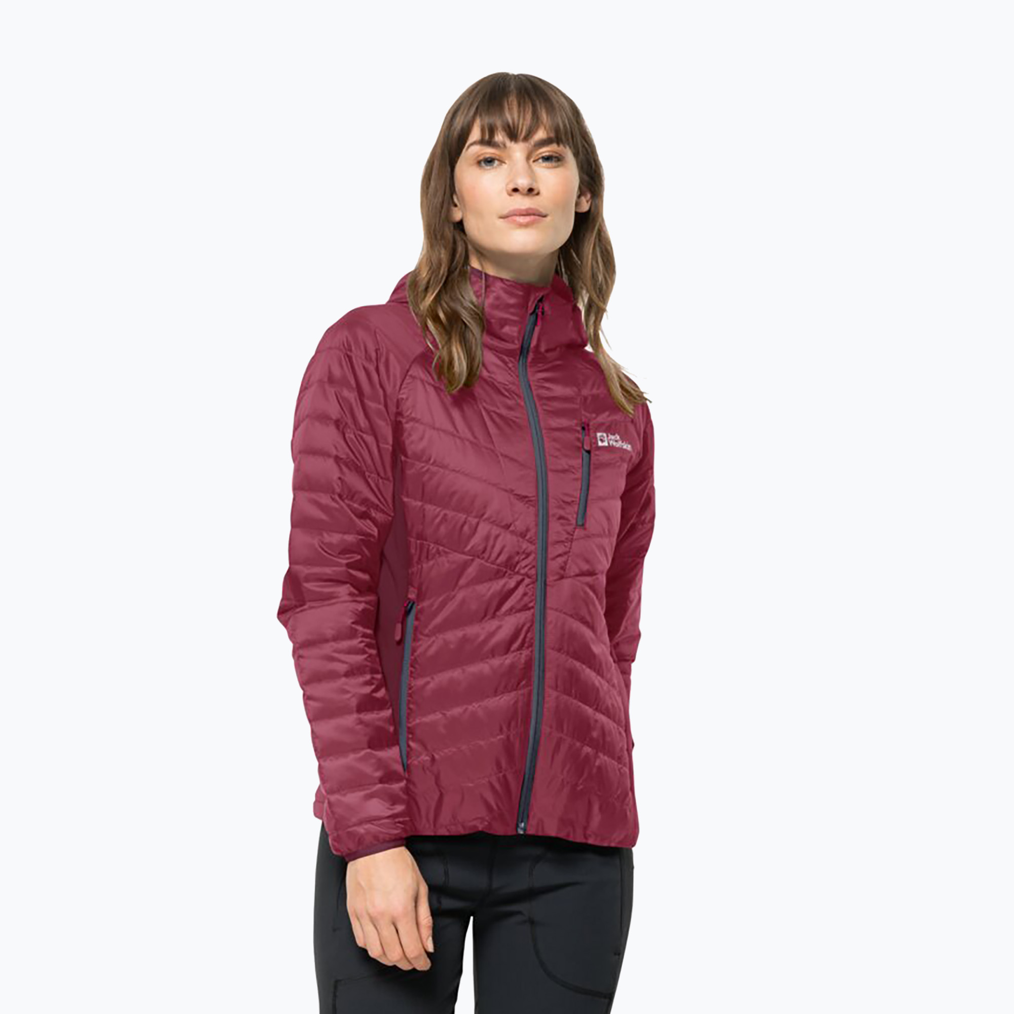 Kurtka damska Jack Wolfskin Routeburn Pro Ins sangria red | WYSYŁKA W 24H | 30 DNI NA ZWROT