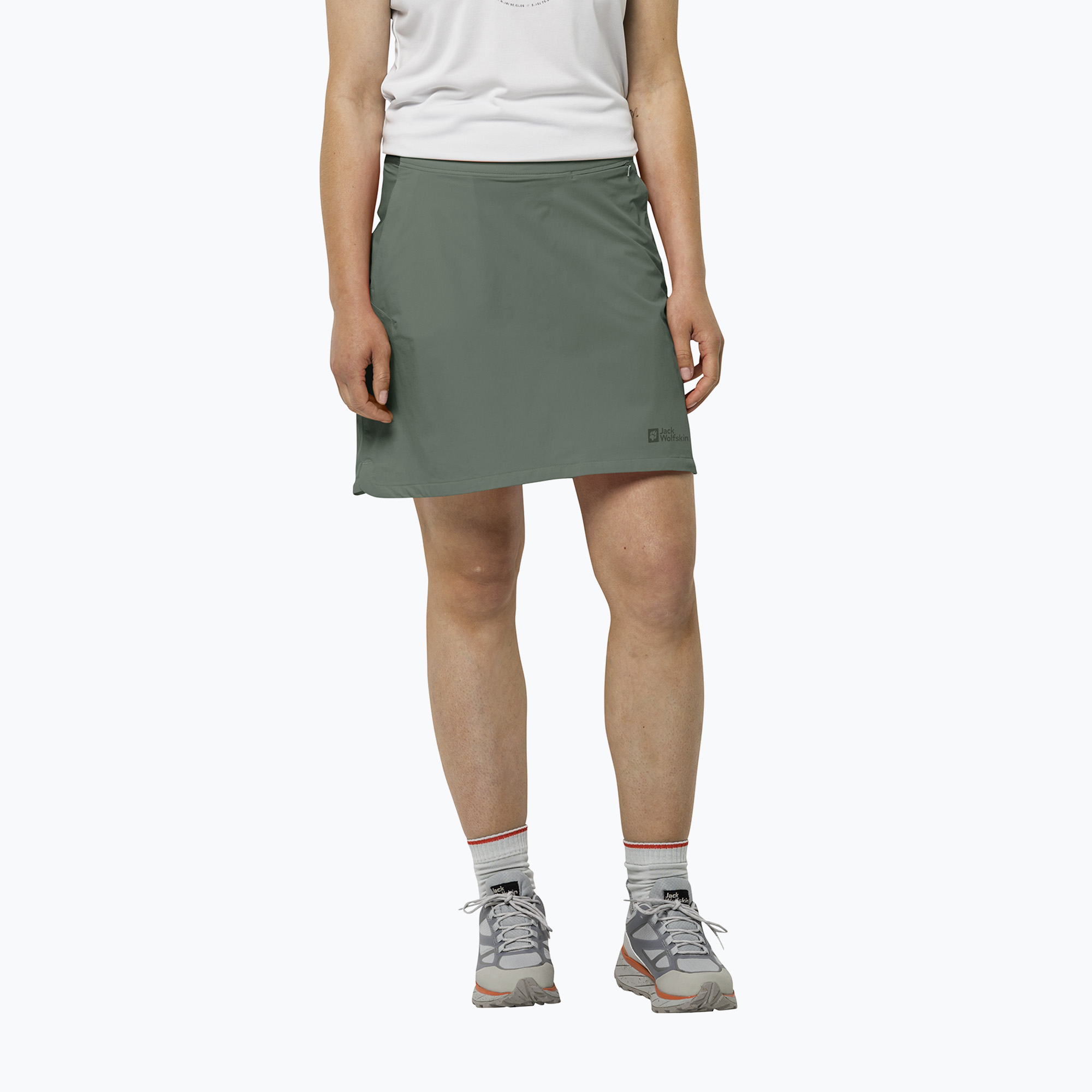 Spódnica trekkingowa Jack Wolfskin Hilltop Trail picnic green | WYSYŁKA W 24H | 30 DNI NA ZWROT