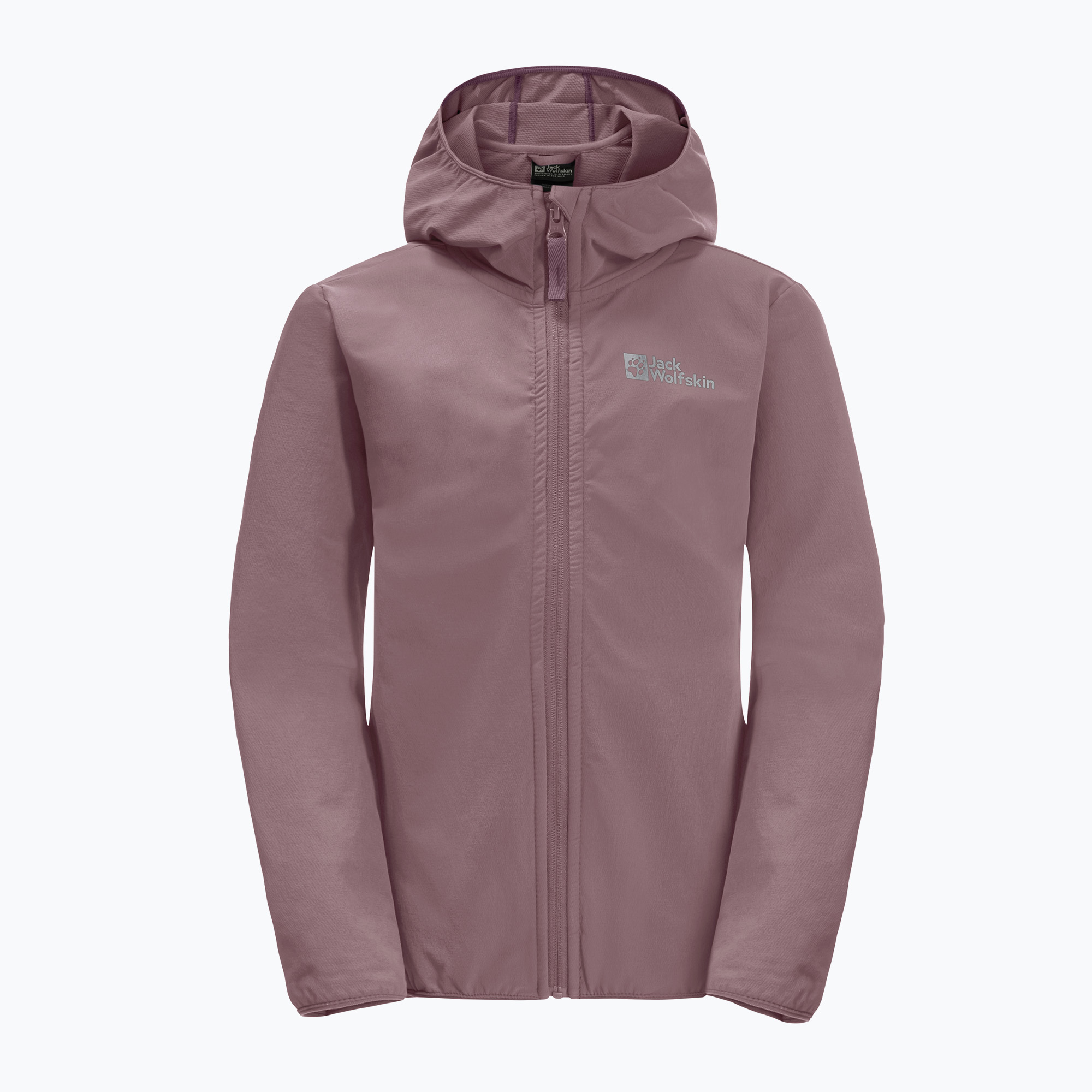 Kurtka softshell dziecięca Jack Wolfskin Solyd ash mauve | WYSYŁKA W 24H | 30 DNI NA ZWROT