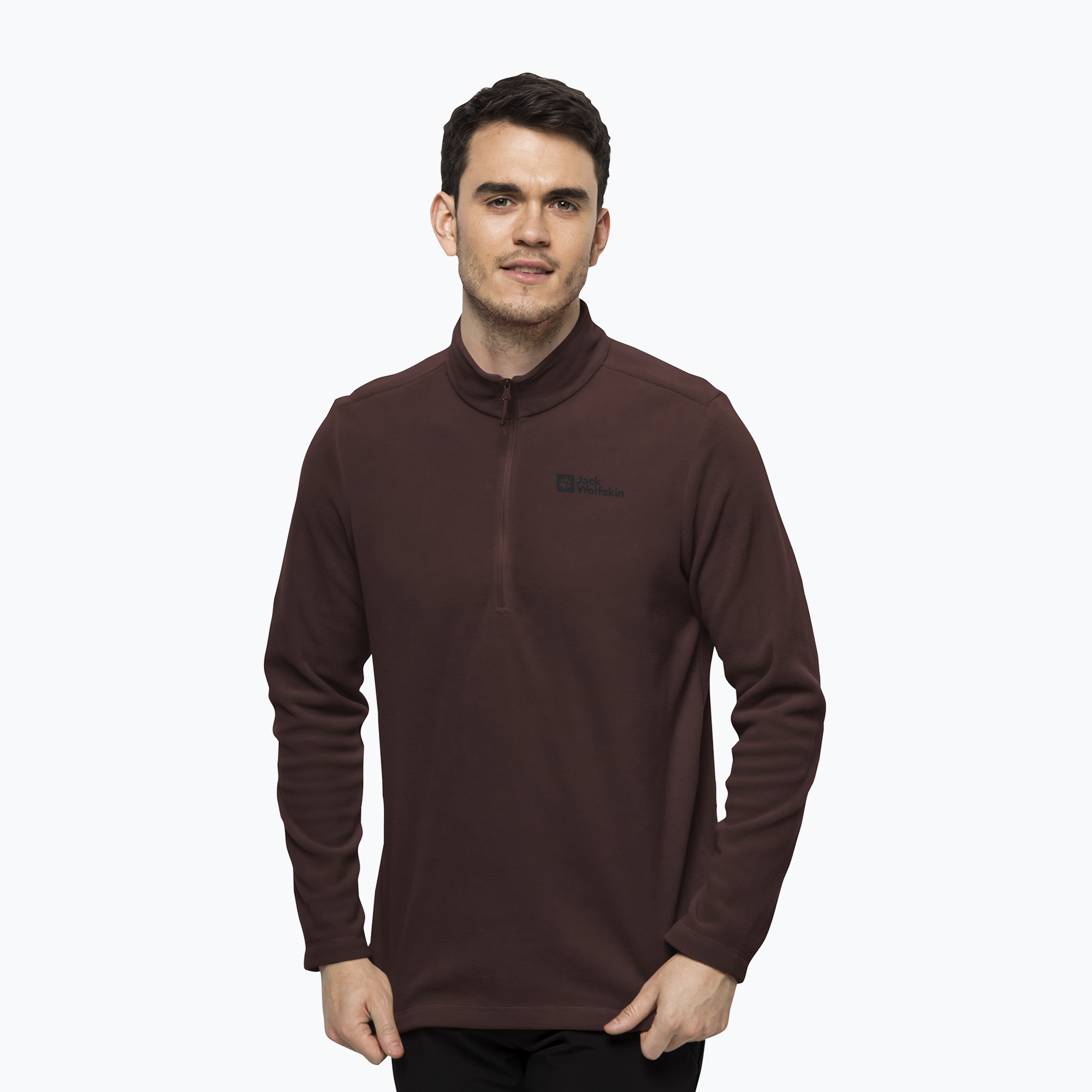 Bluza trekkingowa męska Jack Wolfskin Taunus HZ atacama red | WYSYŁKA W 24H | 30 DNI NA ZWROT