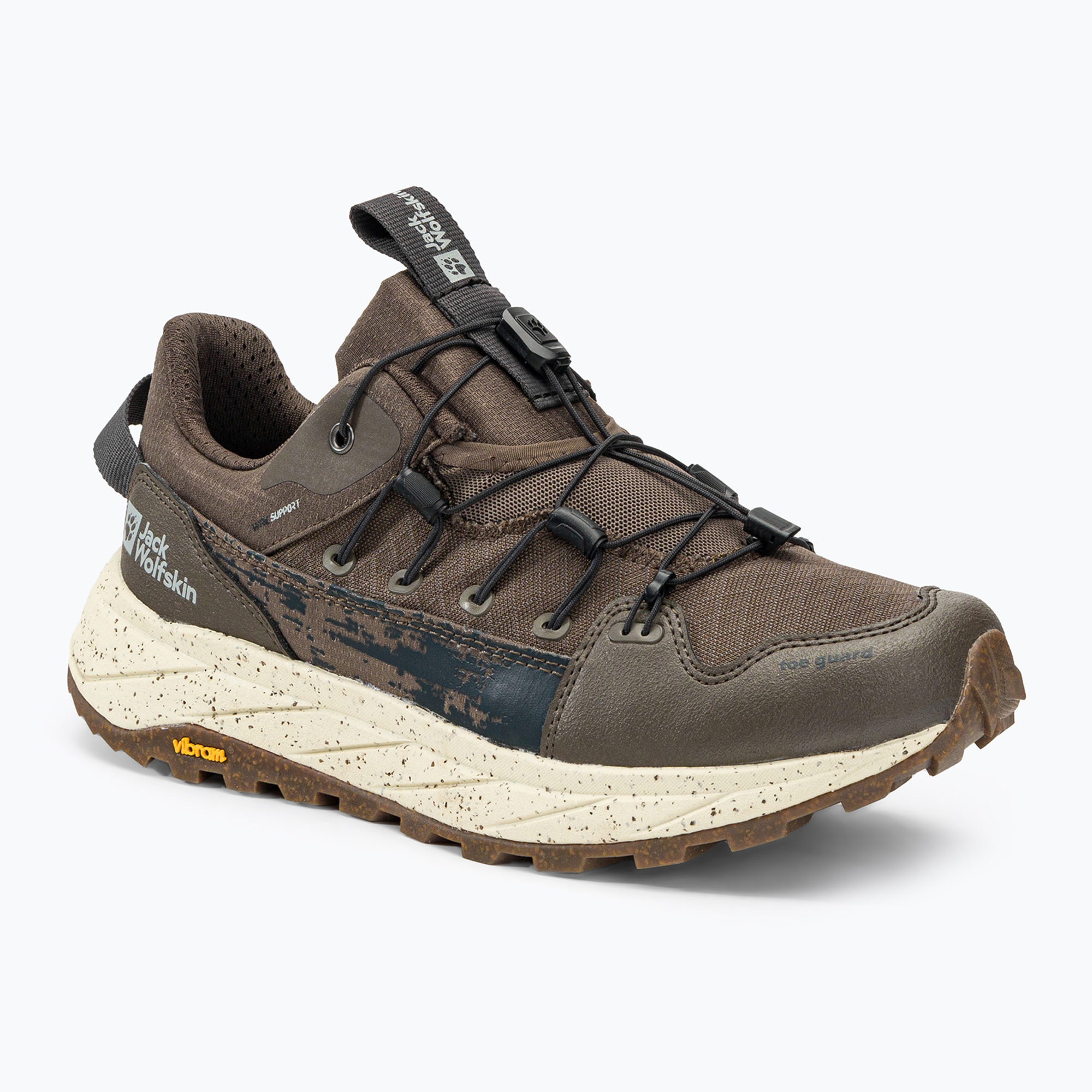 Zdjęcia - Buty trekkingowe Jack Wolfskin Buty turystyczne męskie  Terraquest Low coconut brown | WYSYŁ 