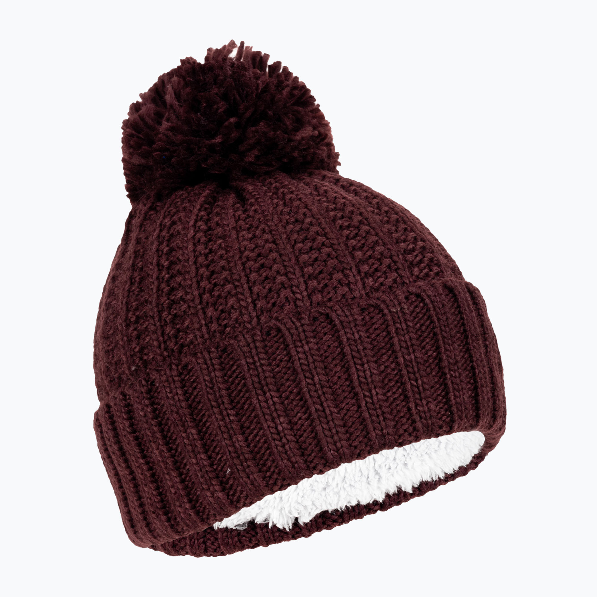 Czapka zimowa damska Jack Wolfskin Highloft Knit boysenberry | WYSYŁKA W 24H | 30 DNI NA ZWROT