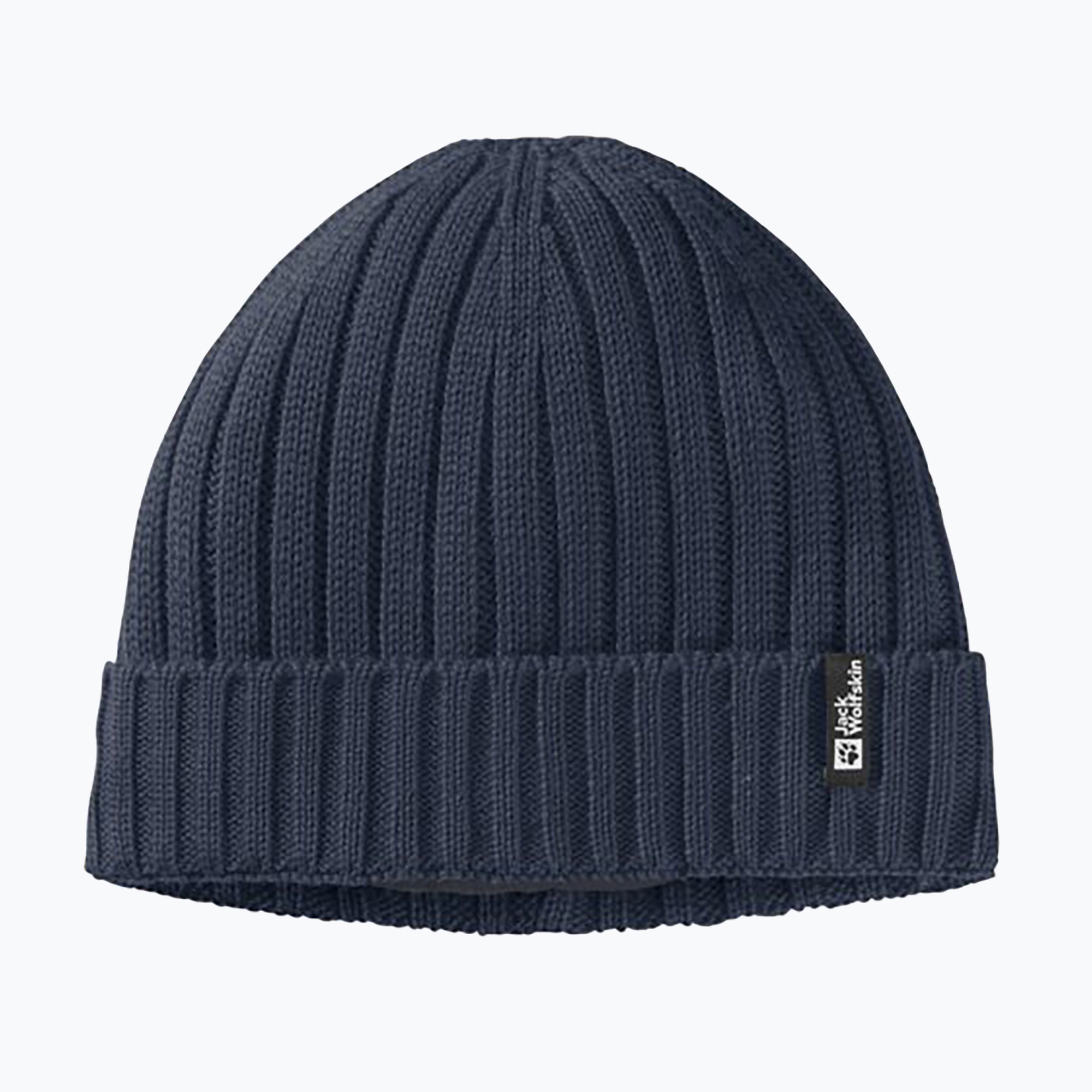 Czapka zimowa Jack Wolfskin Rib Knit night blue | WYSYŁKA W 24H | 30 DNI NA ZWROT