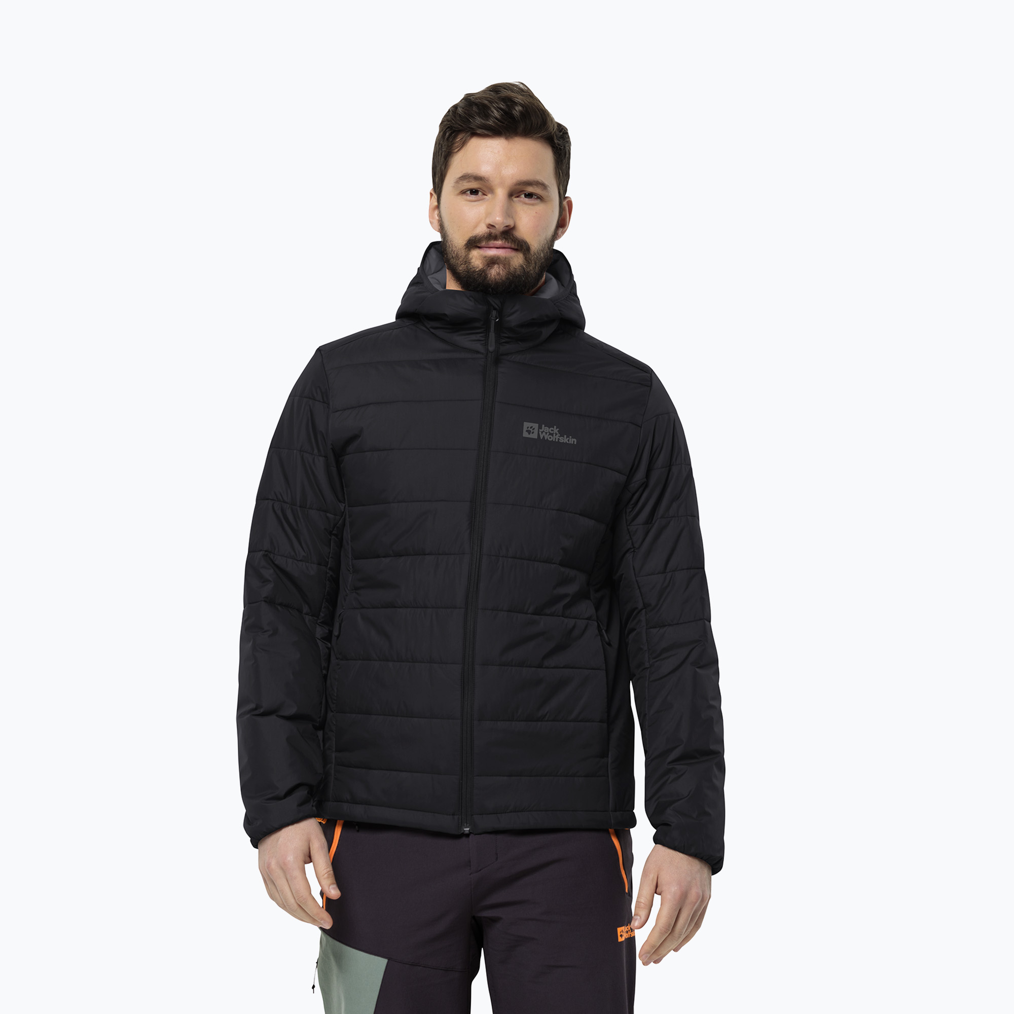 Kurtka męska Jack Wolfskin Lapawa Ins Hoody black | WYSYŁKA W 24H | 30 DNI NA ZWROT