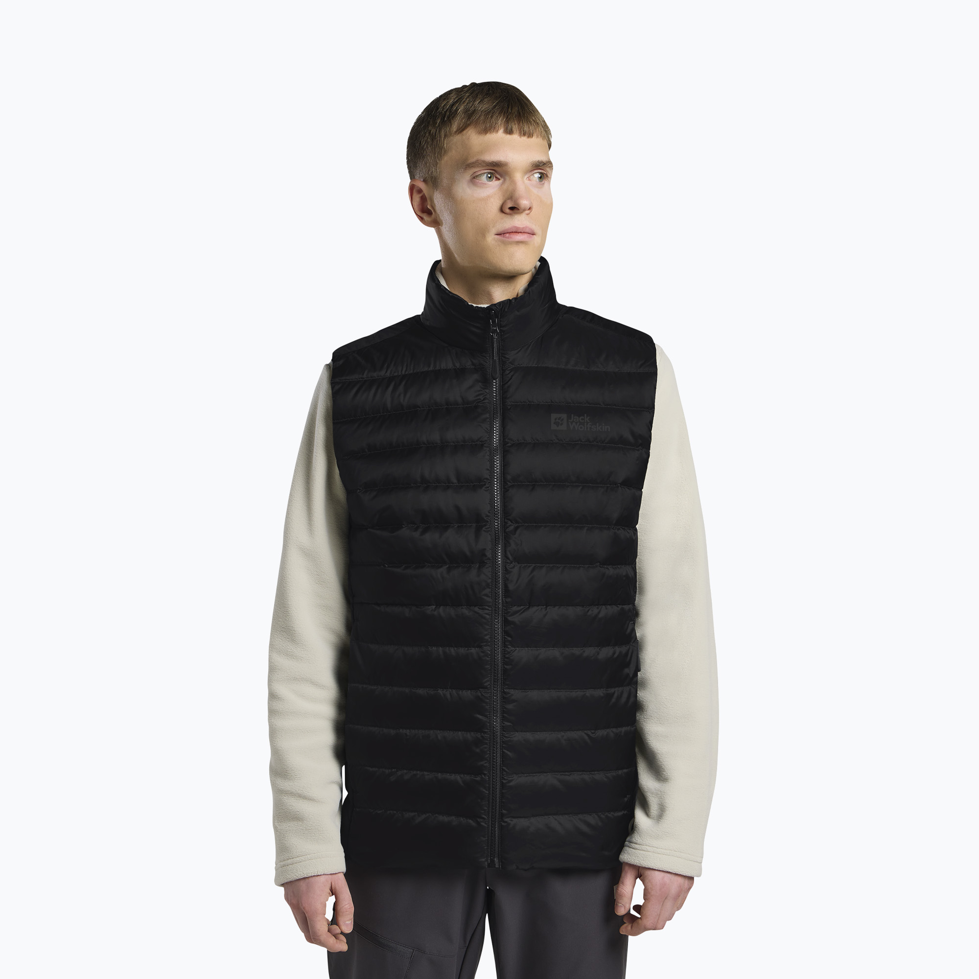 Bezrękawnik trekkingowy męski Jack Wolfskin Pilvi Down black 