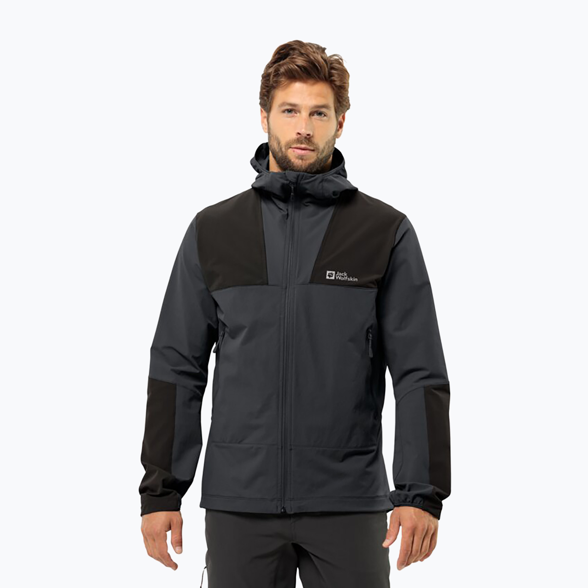 Kurtka softshell męska Jack Wolfskin Andur phantom | WYSYŁKA W 24H | 30 DNI NA ZWROT