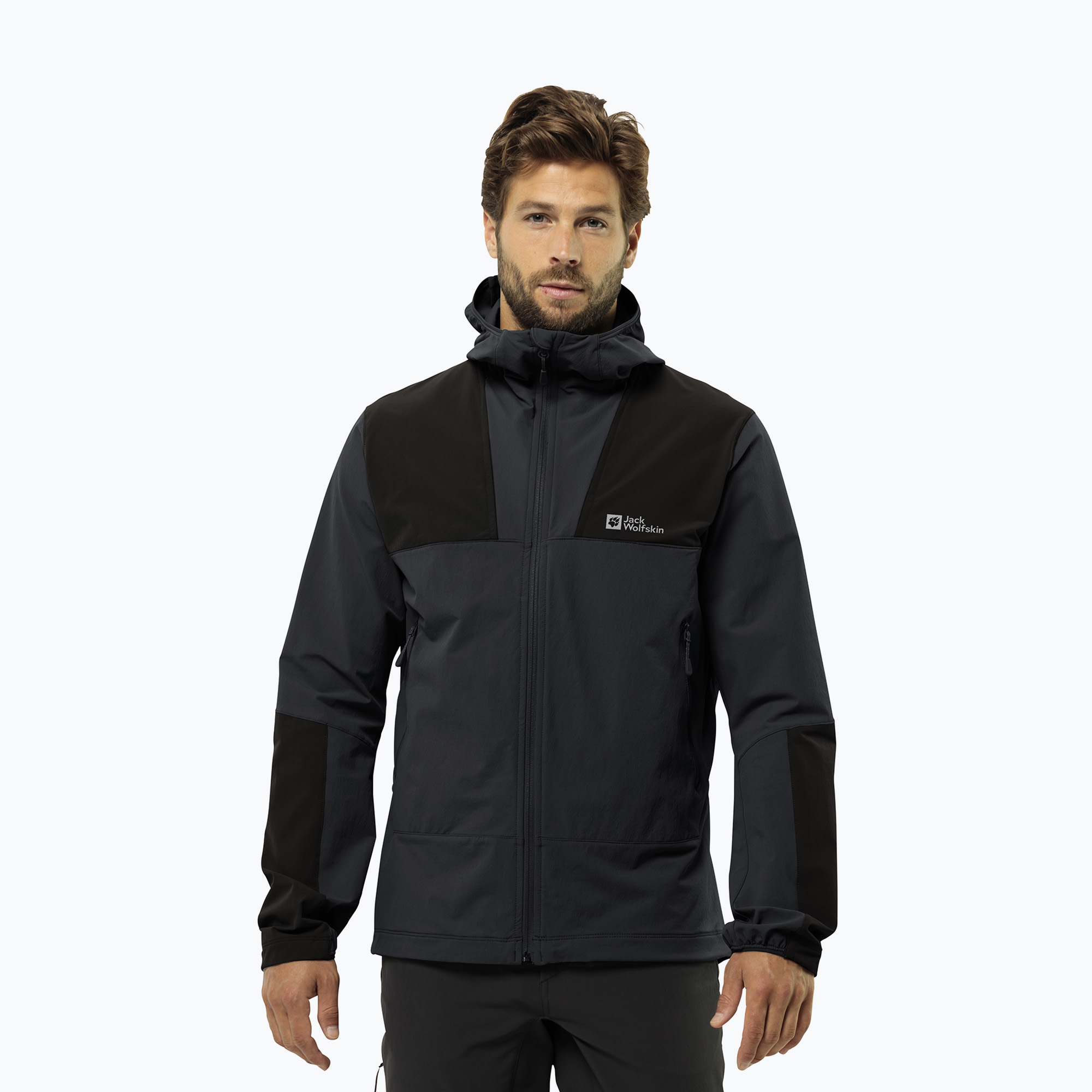Kurtka softshell męska Jack Wolfskin Andur phantom 