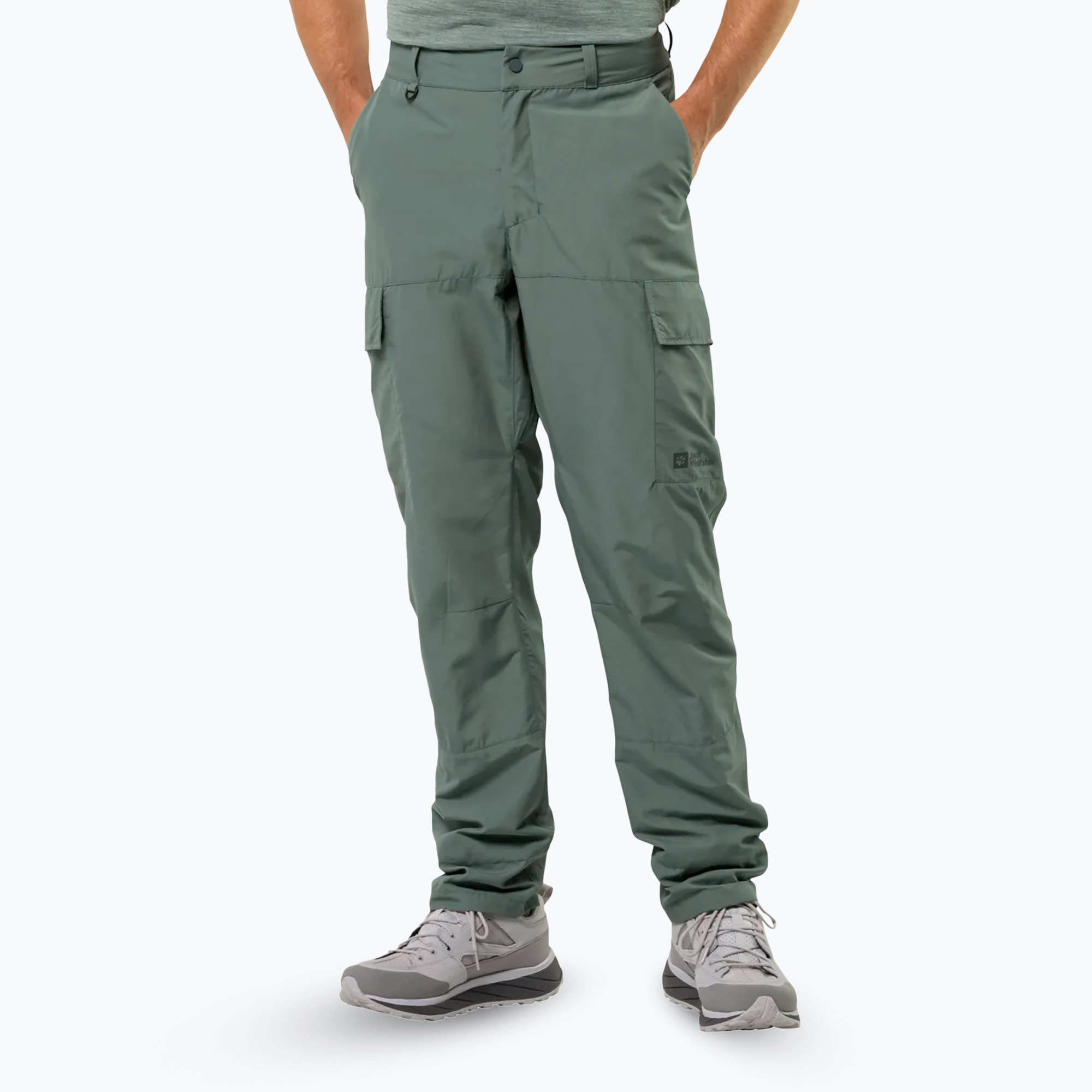 Spodnie trekkingowe męskie Jack Wolfskin Barrier hedge green | WYSYŁKA W 24H | 30 DNI NA ZWROT