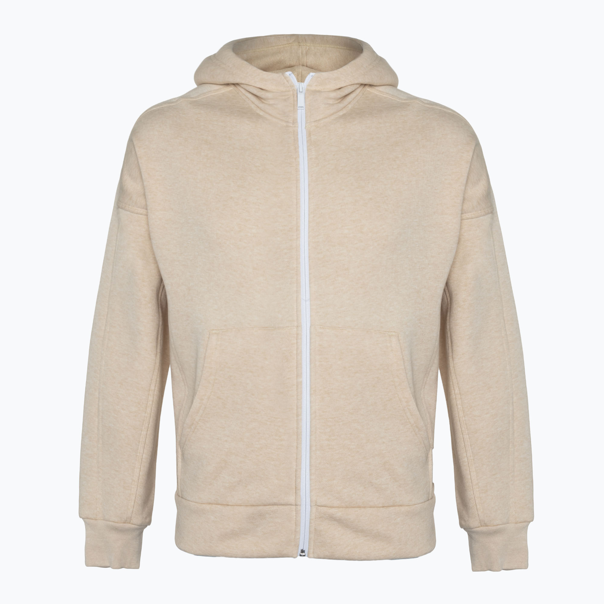 Bluza damska adidas Studio Lounge Fleece Full Zip botanic beige mel | WYSYŁKA W 24H | 30 DNI NA ZWROT