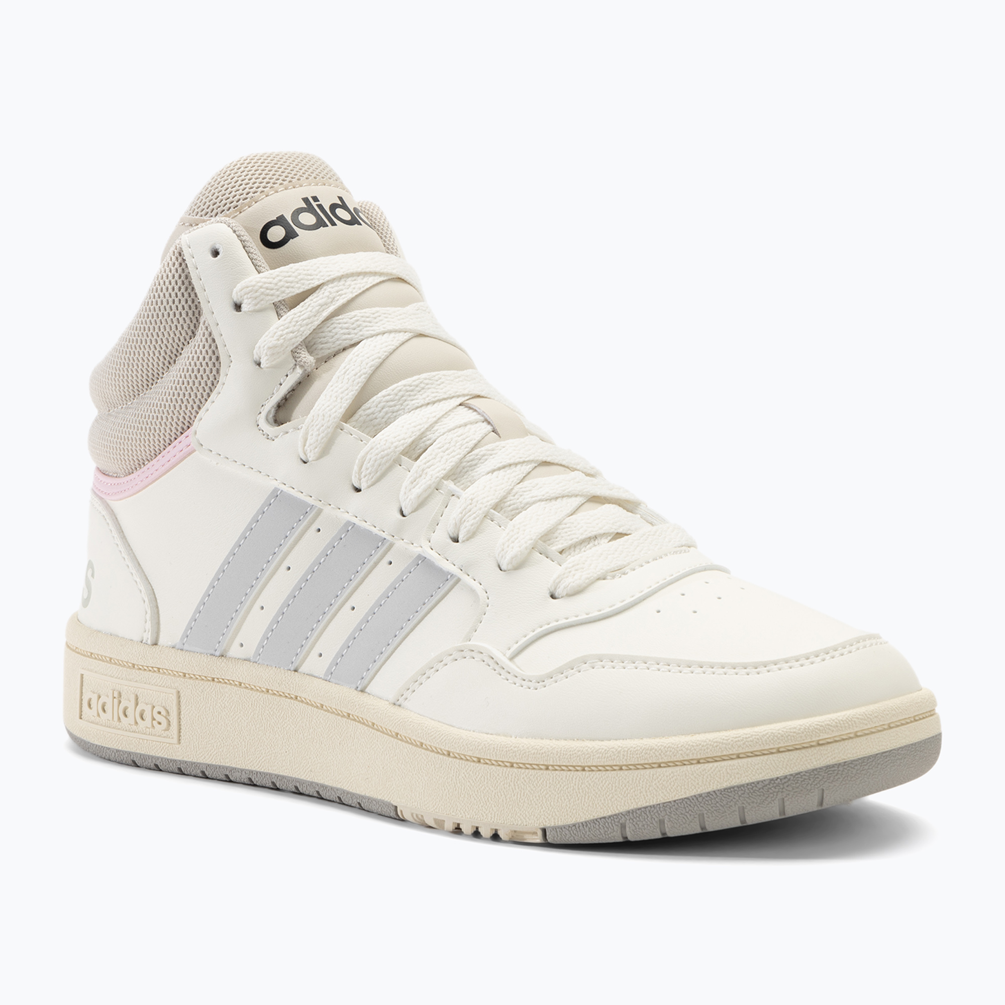 Buty damskie adidas Hoops 3.0 Mid clowd white/dash grey/aluminium | WYSYŁKA W 24H | 30 DNI NA ZWROT