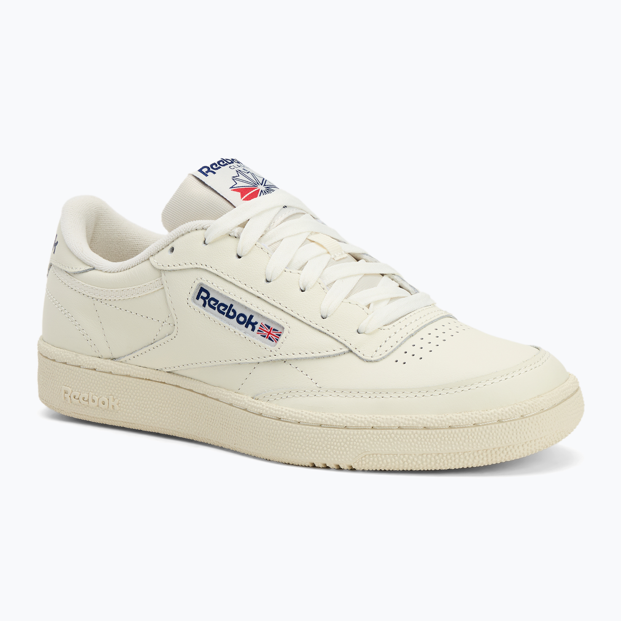 Buty Reebok Club C 85 chalk/chalk/classic cobalt | WYSYŁKA W 24H | 30 DNI NA ZWROT