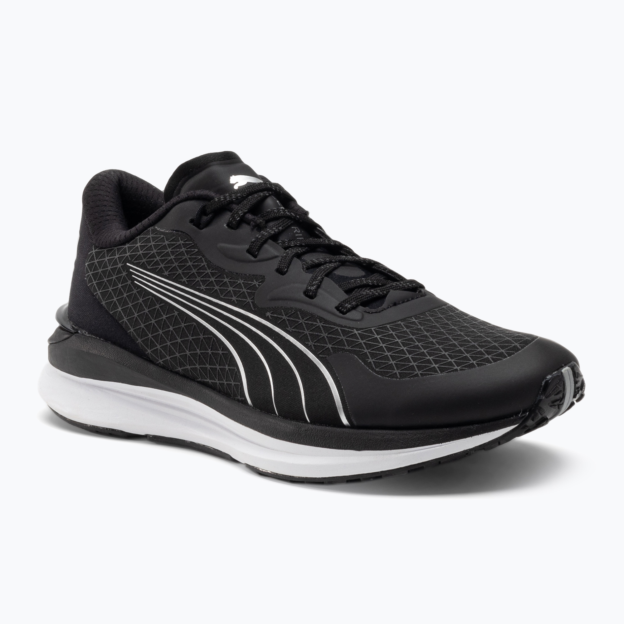 Buty do biegania damskie PUMA Electrify Nitro 2 WTR puma black/metalic silver | WYSYŁKA W 24H | 30 DNI NA ZWROT