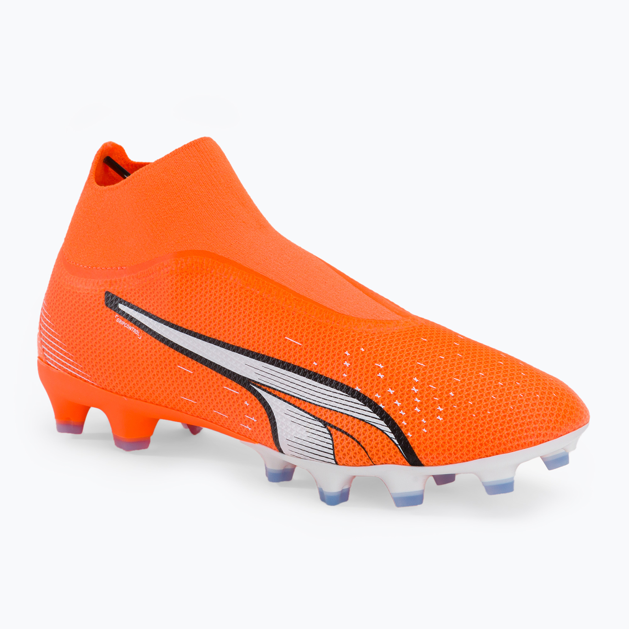 Zdjęcia - Buty piłkarskie Puma  męskie  Ultra Match+ LL FG/AG ultra orange/ white/ 