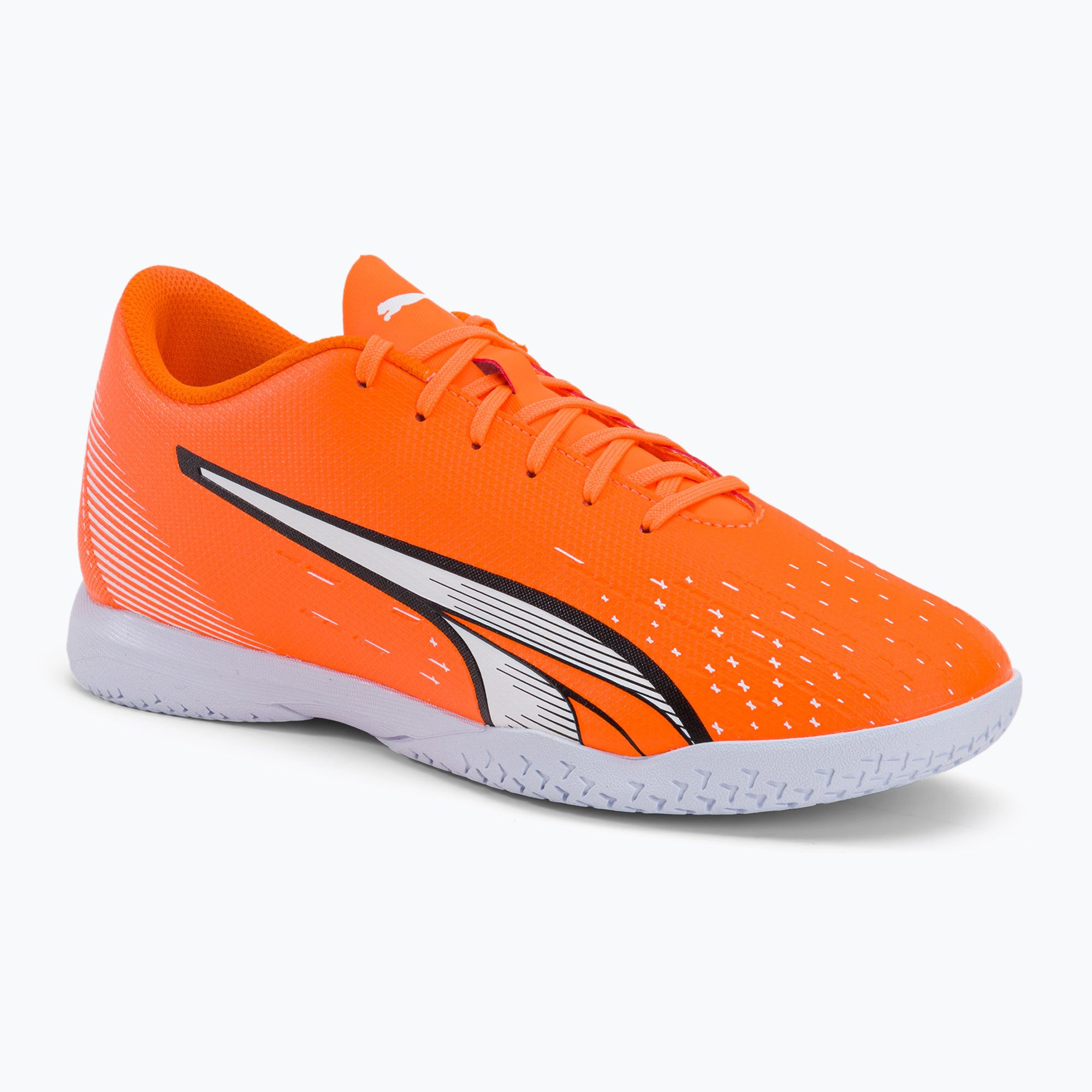 Zdjęcia - Buty piłkarskie Puma  męskie  Ultra Play IT ultra orange/ white/blue gli 