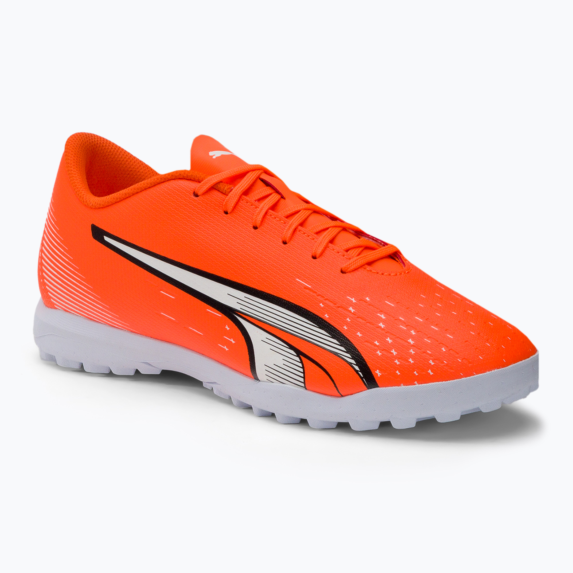 Zdjęcia - Buty piłkarskie Puma  męskie  Ultra Play TT ultra orange/ white/blue gli 