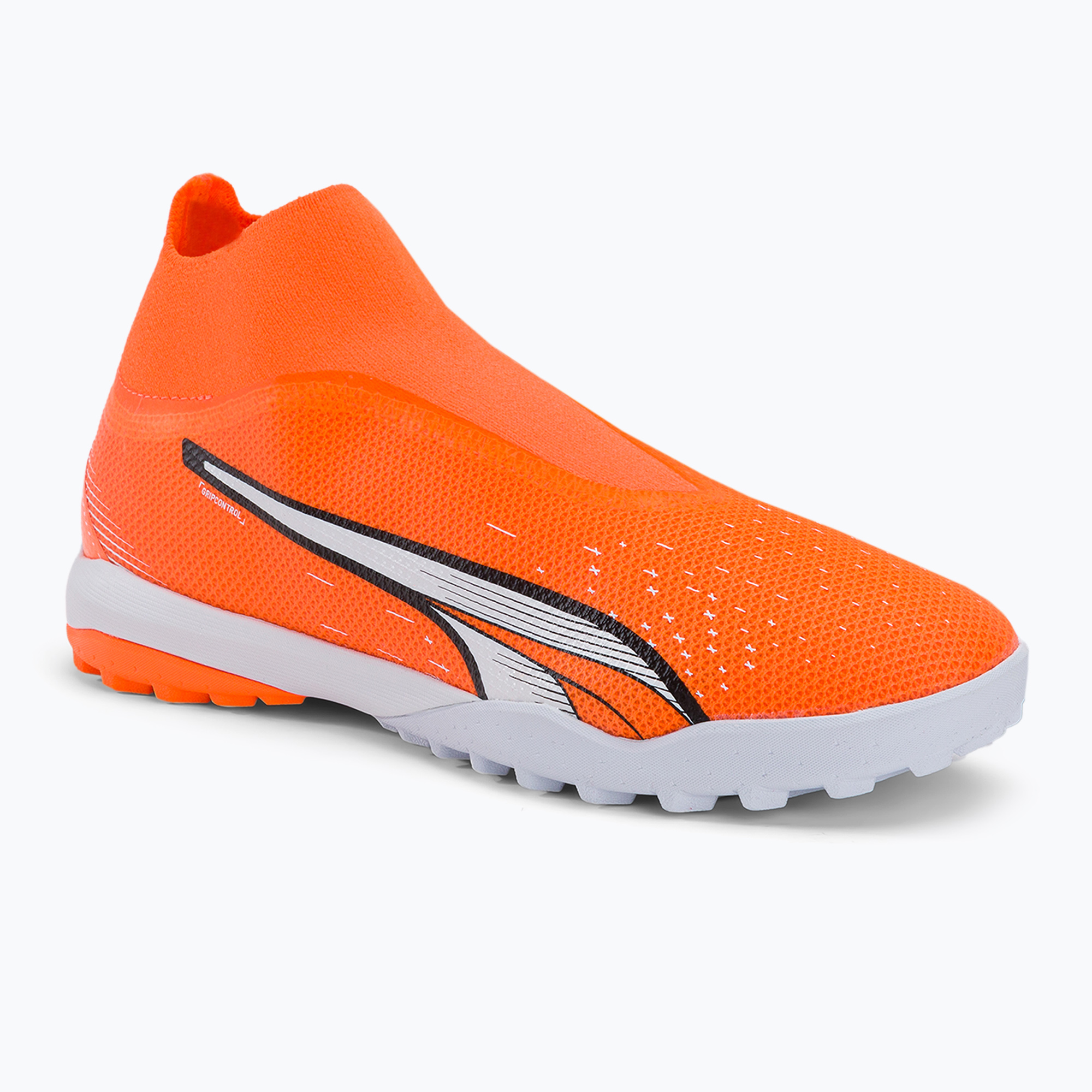 Zdjęcia - Buty piłkarskie Puma  męskie  Ultra Match+ LL TT ultra orange/ white/blu 