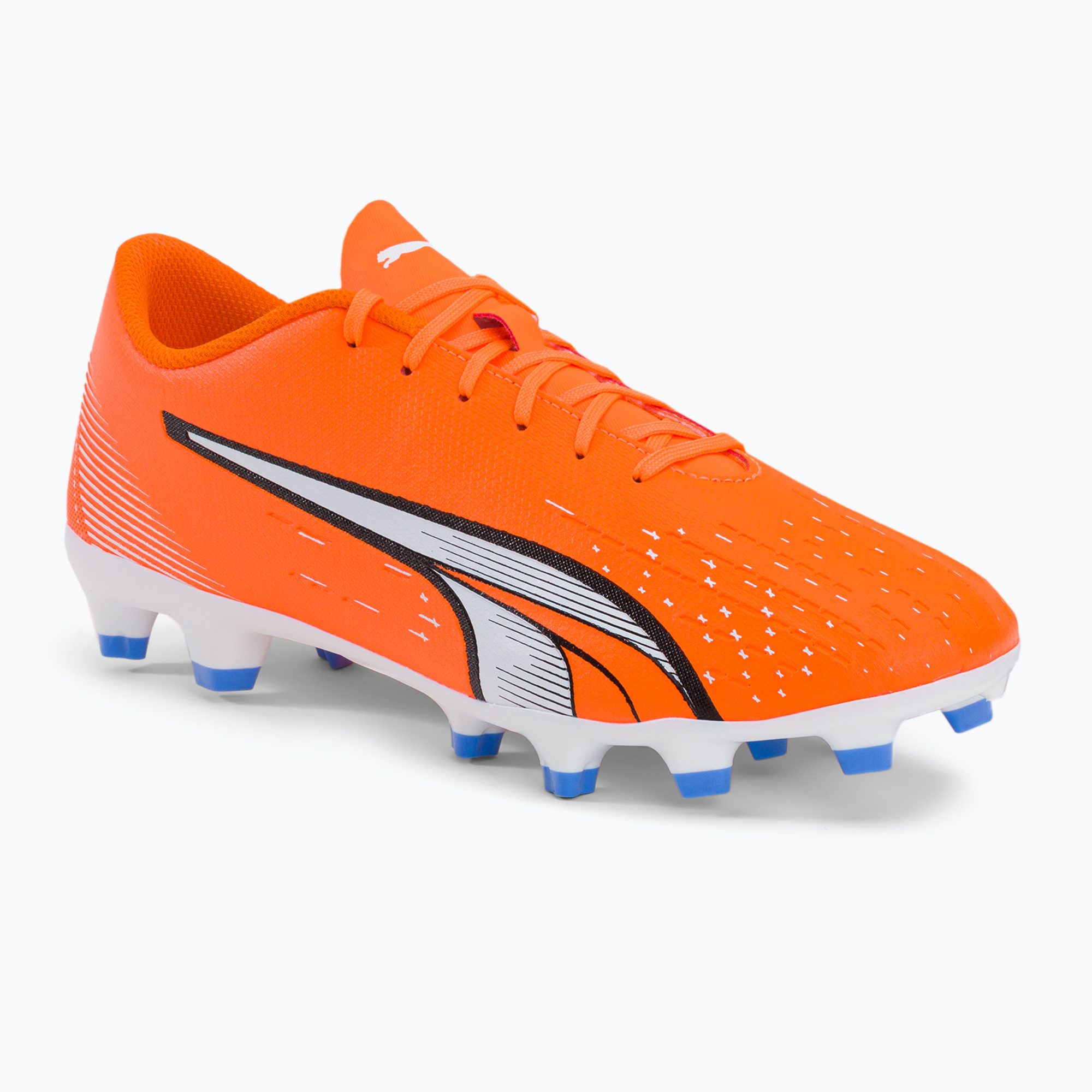 Zdjęcia - Buty piłkarskie Puma  męskie  Ultra Play FG/AG ultra orange/ white/blue 