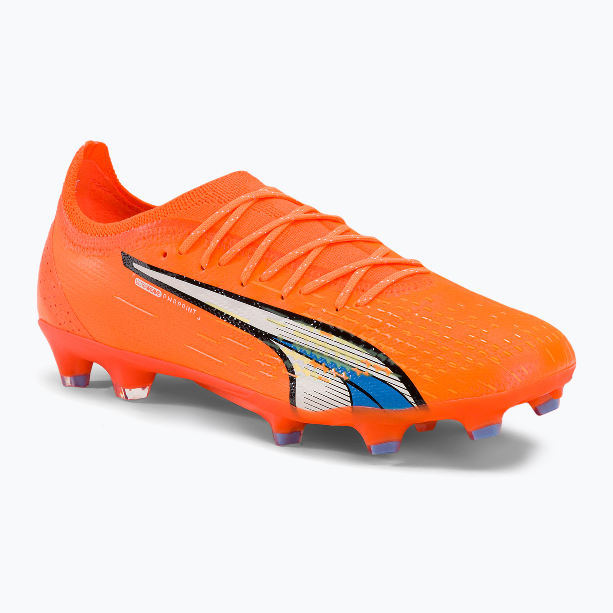 Фото - Футбольні бутси Puma Buty piłkarskie męskie  Ultra Ultimate FG/AG ultra orange/ white/blue glimmer | WYSYŁKA W 24H | 30 DNI NA ZWROT 