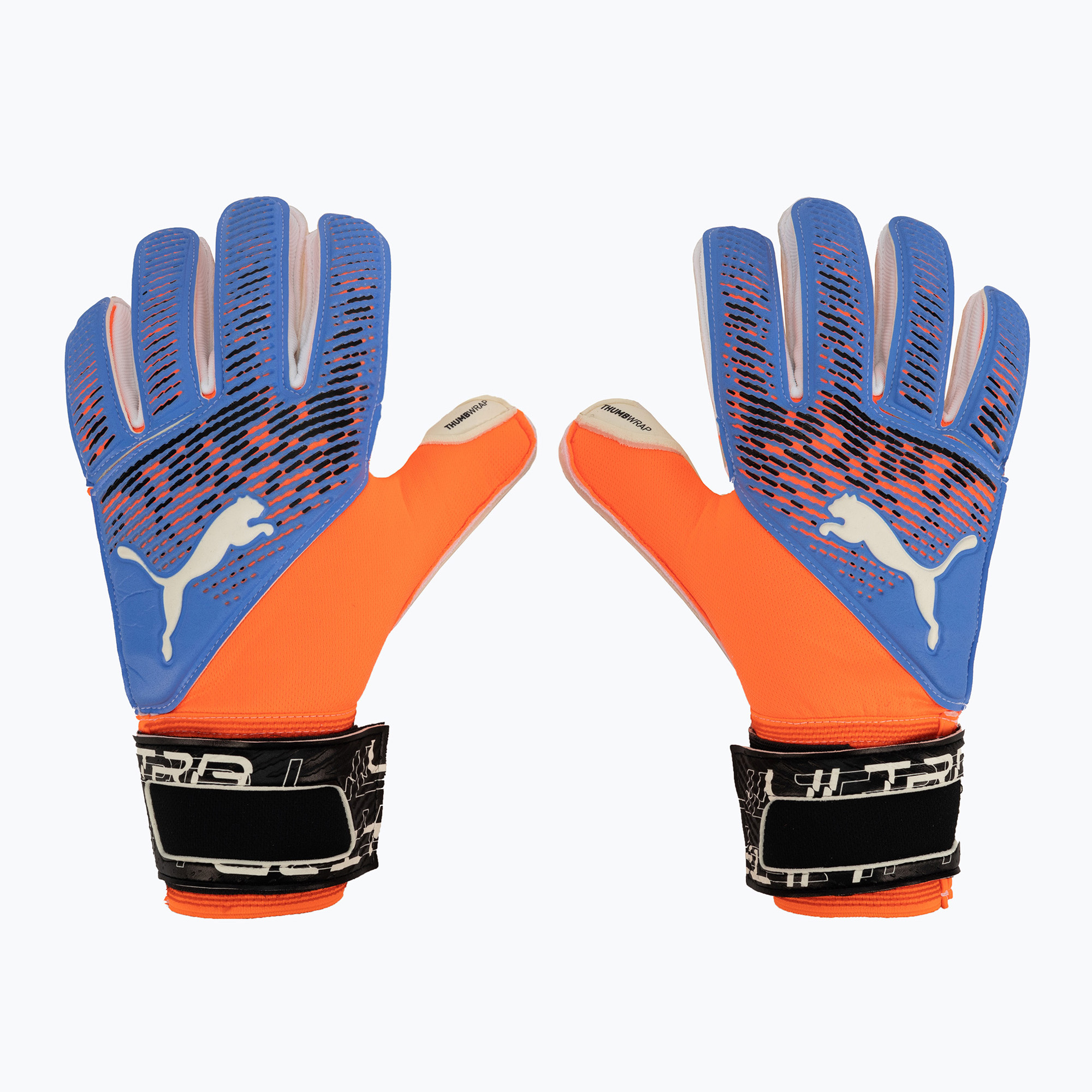 Фото - Воротарські рукавички Puma Rękawice bramkarskie  Ultra Grip 2 RC ultra orange/blue glimmer | WYSY 
