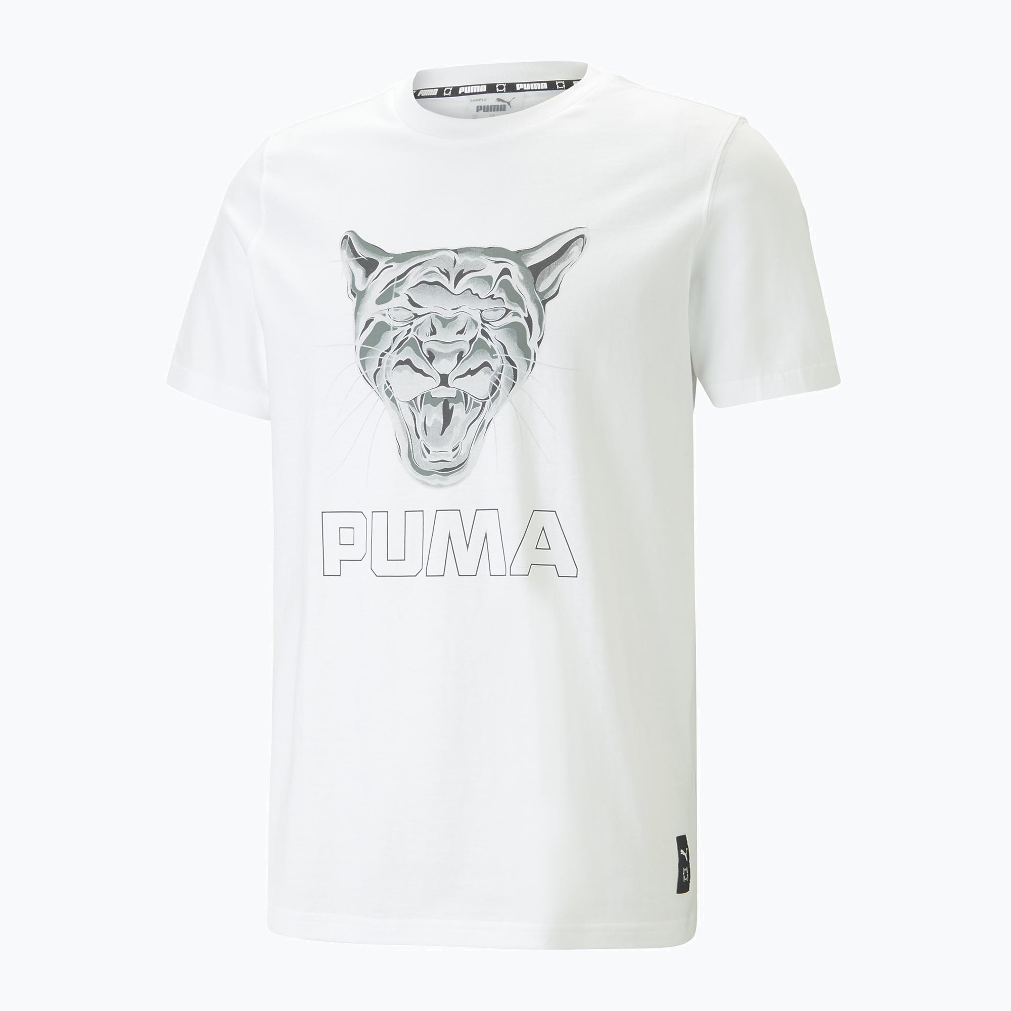 Koszulka męska PUMA Clear Out Tee 9 puma white | WYSYŁKA W 24H | 30 DNI NA ZWROT