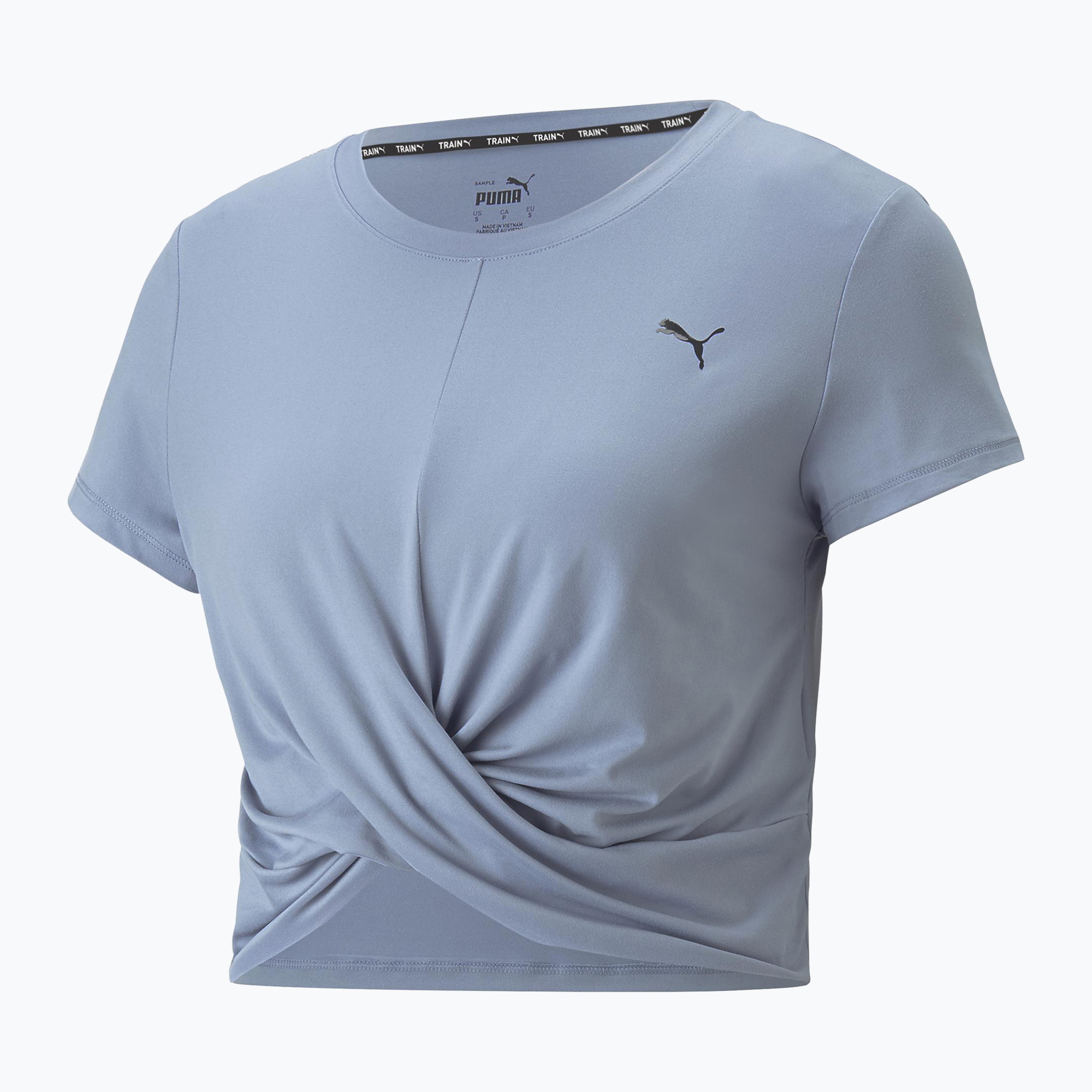Koszulka damska PUMA Studio Yogini Lite Twist filtered ash | WYSYŁKA W 24H | 30 DNI NA ZWROT