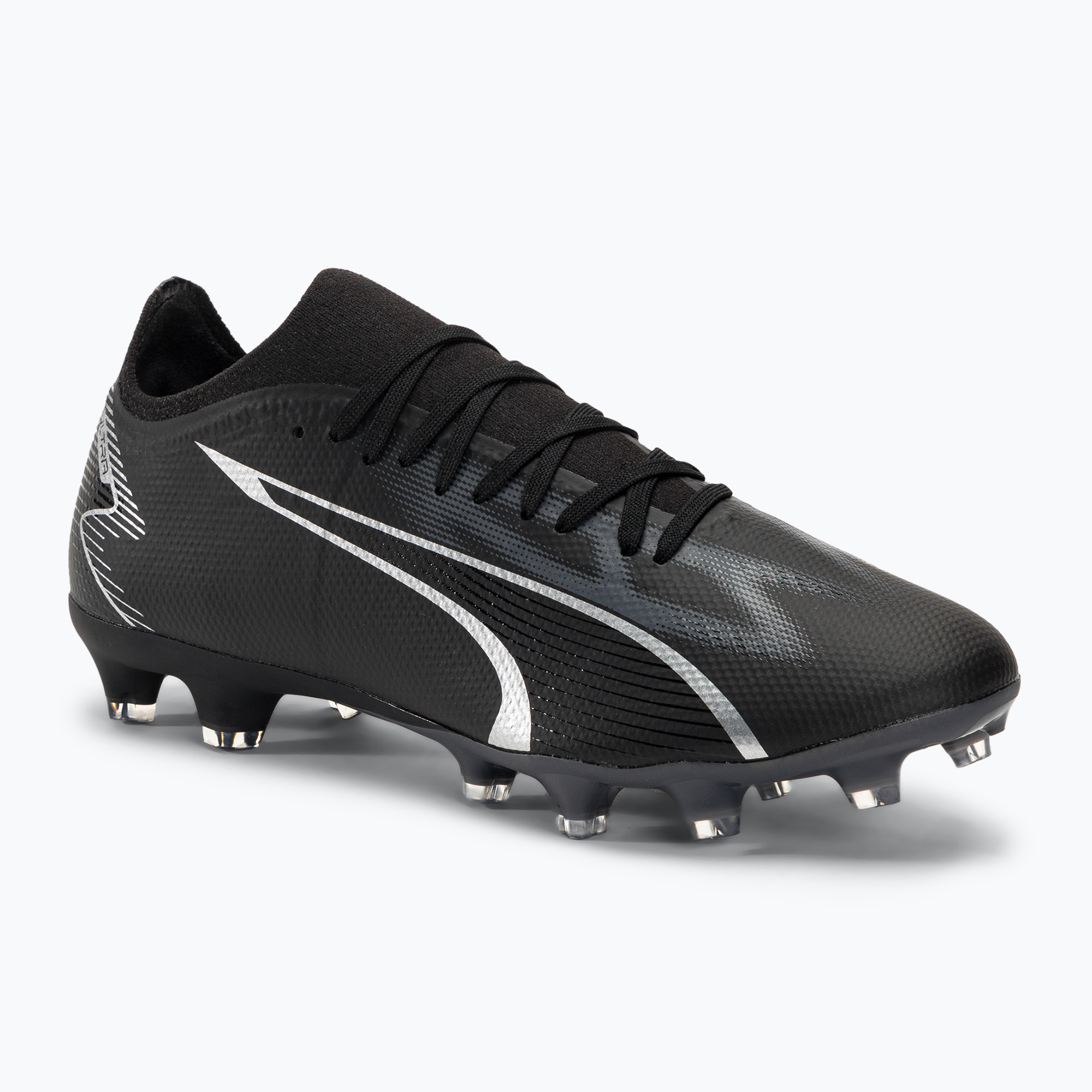 Buty piłkarskie męskie PUMA Ultra Match FG/AG puma black/asphalt | WYSYŁKA W 24H | 30 DNI NA ZWROT