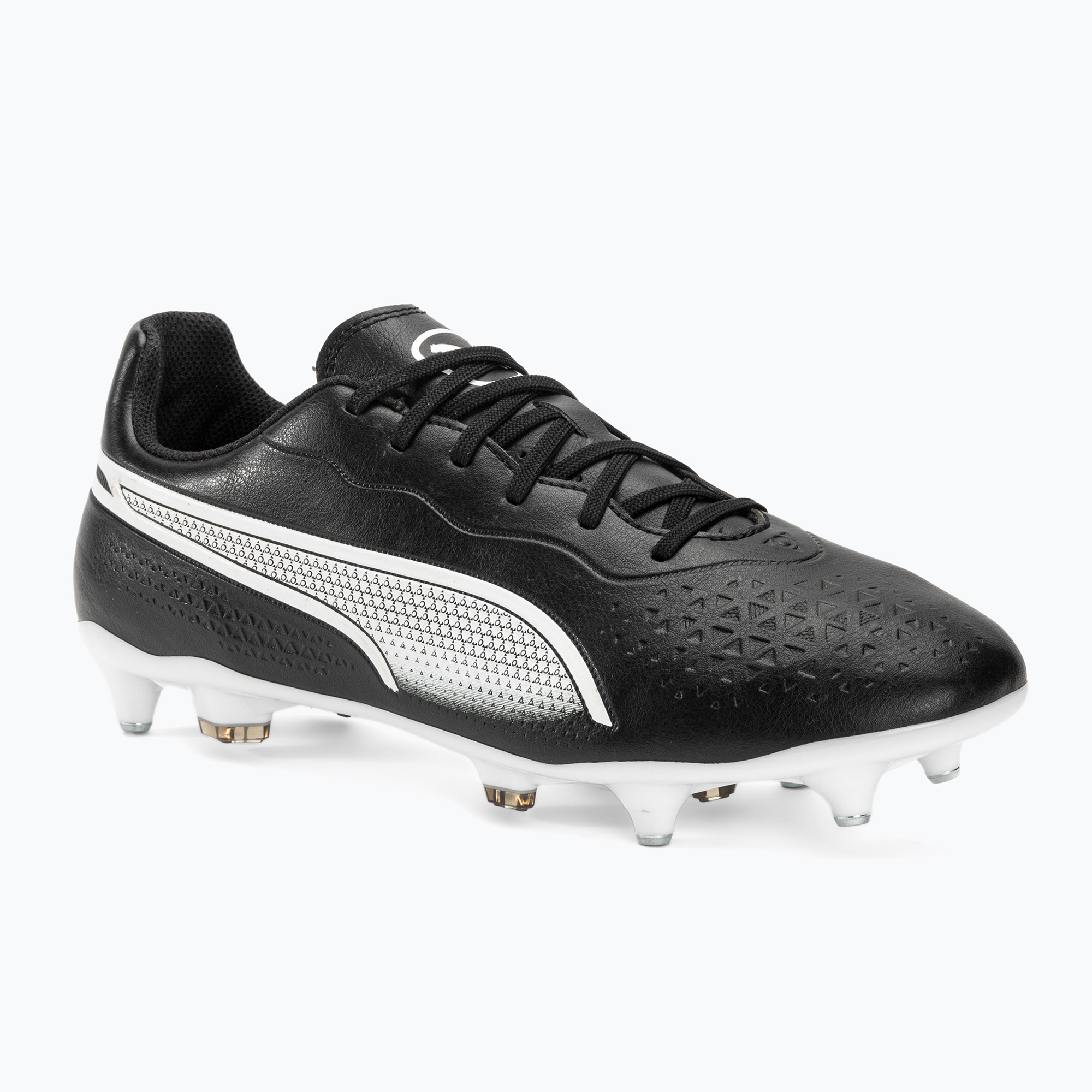 Фото - Футбольні бутси Puma Buty piłkarskie męskie  King Match MXSG  black/ white | WYSYŁK 